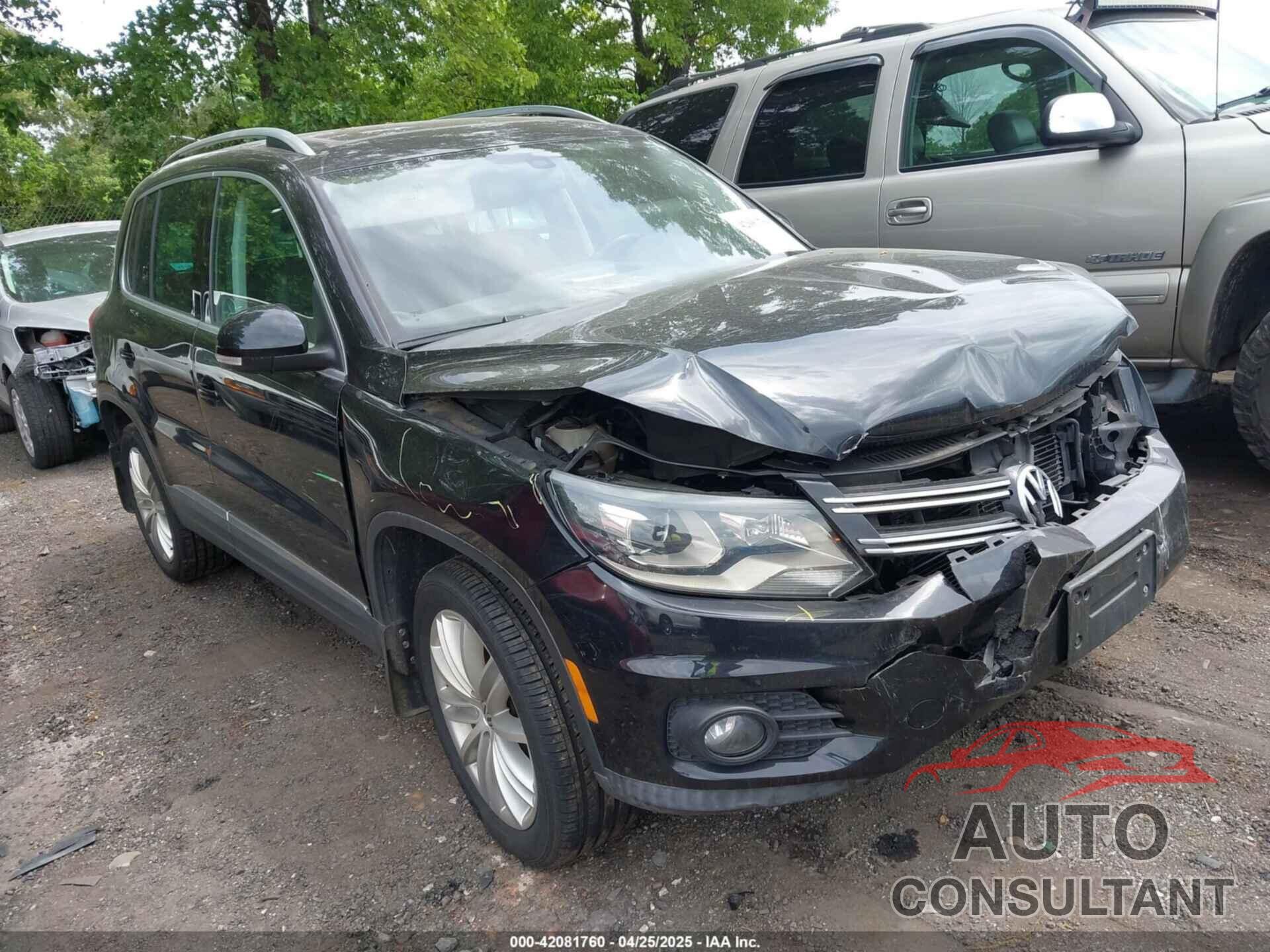 VOLKSWAGEN TIGUAN 2016 - WVGBV7AX6GW542656