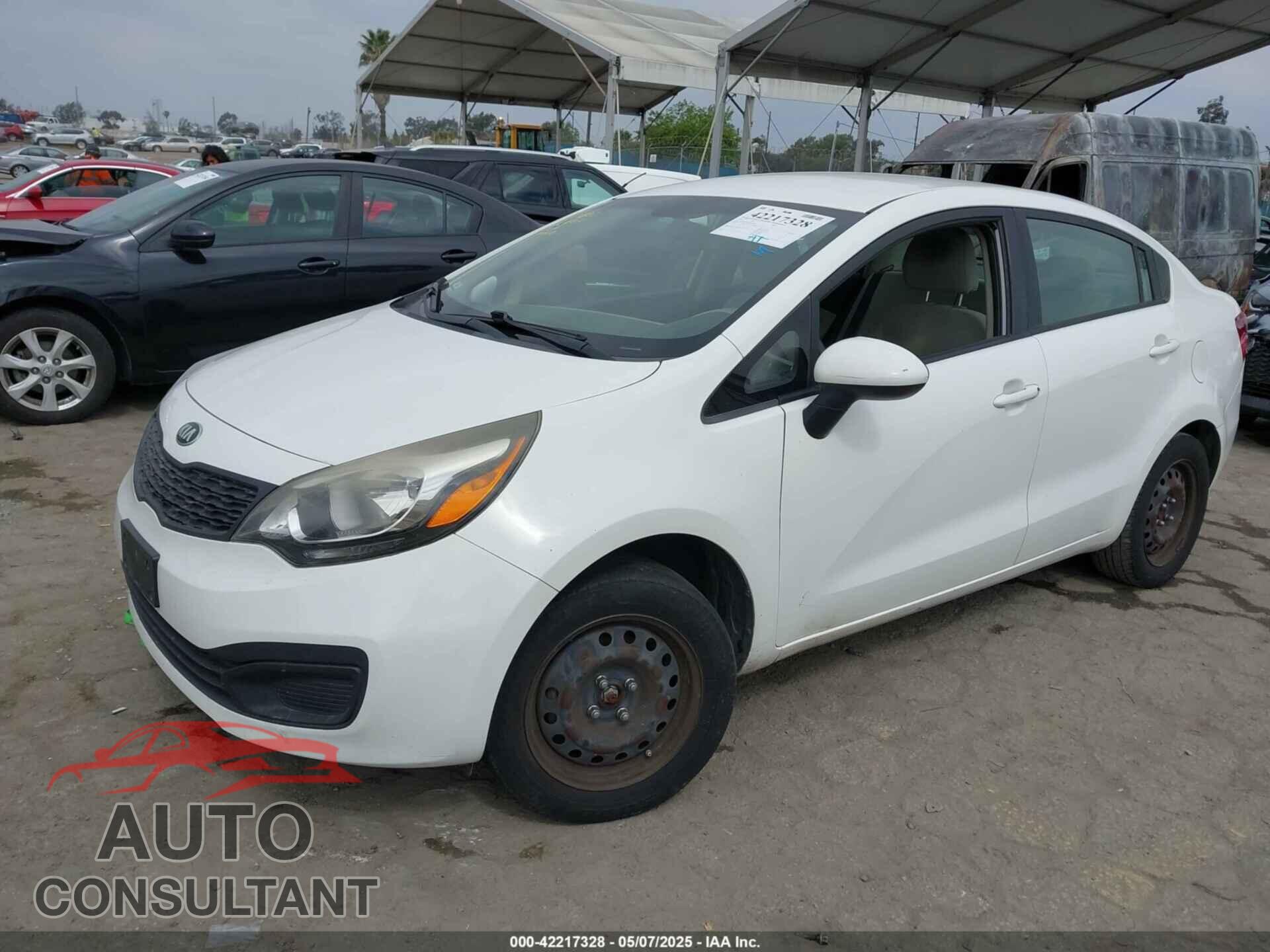 KIA RIO 2013 - KNADM4A34D6238326