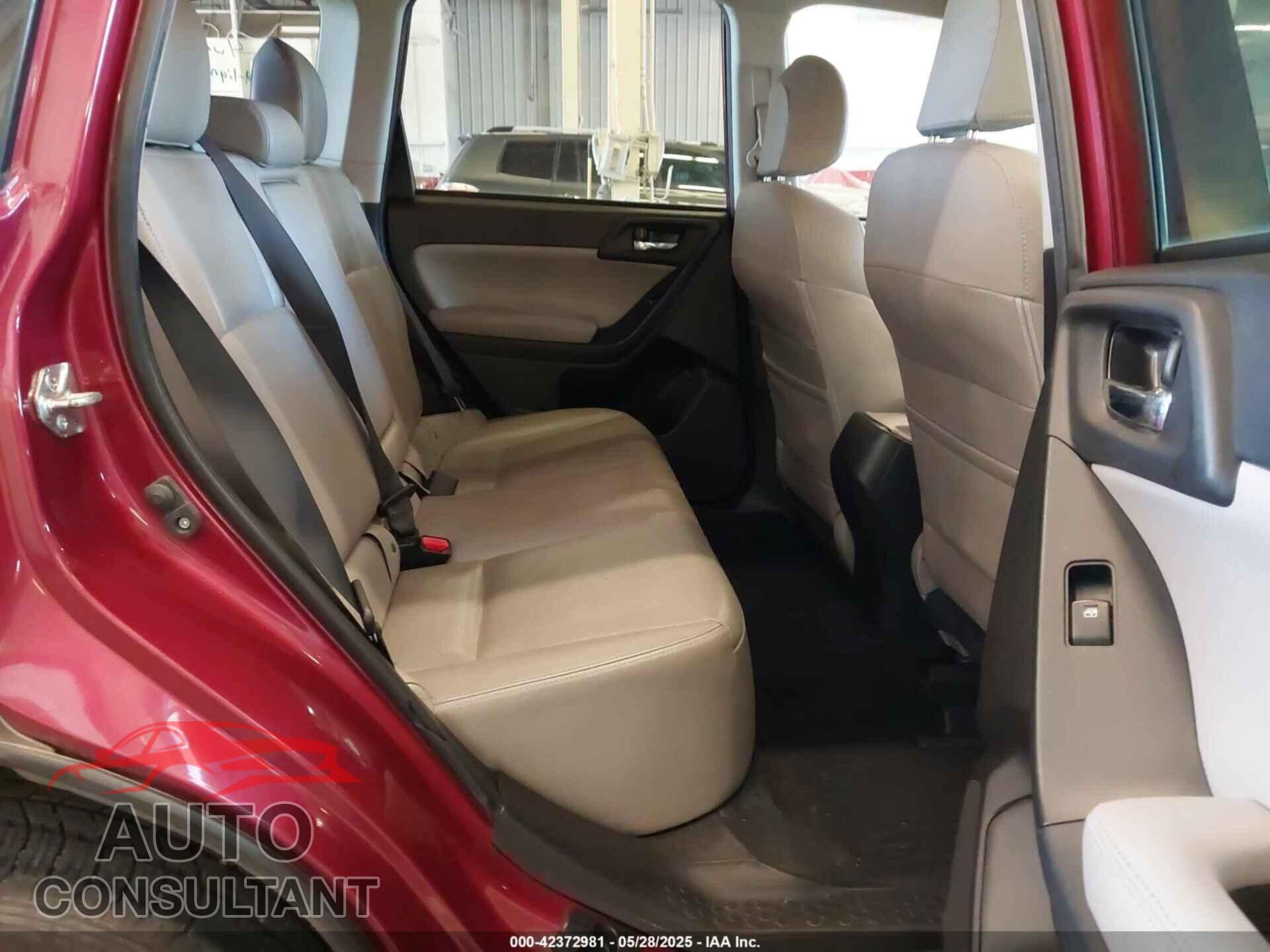 SUBARU FORESTER 2015 - JF2SJAHC6FH493768