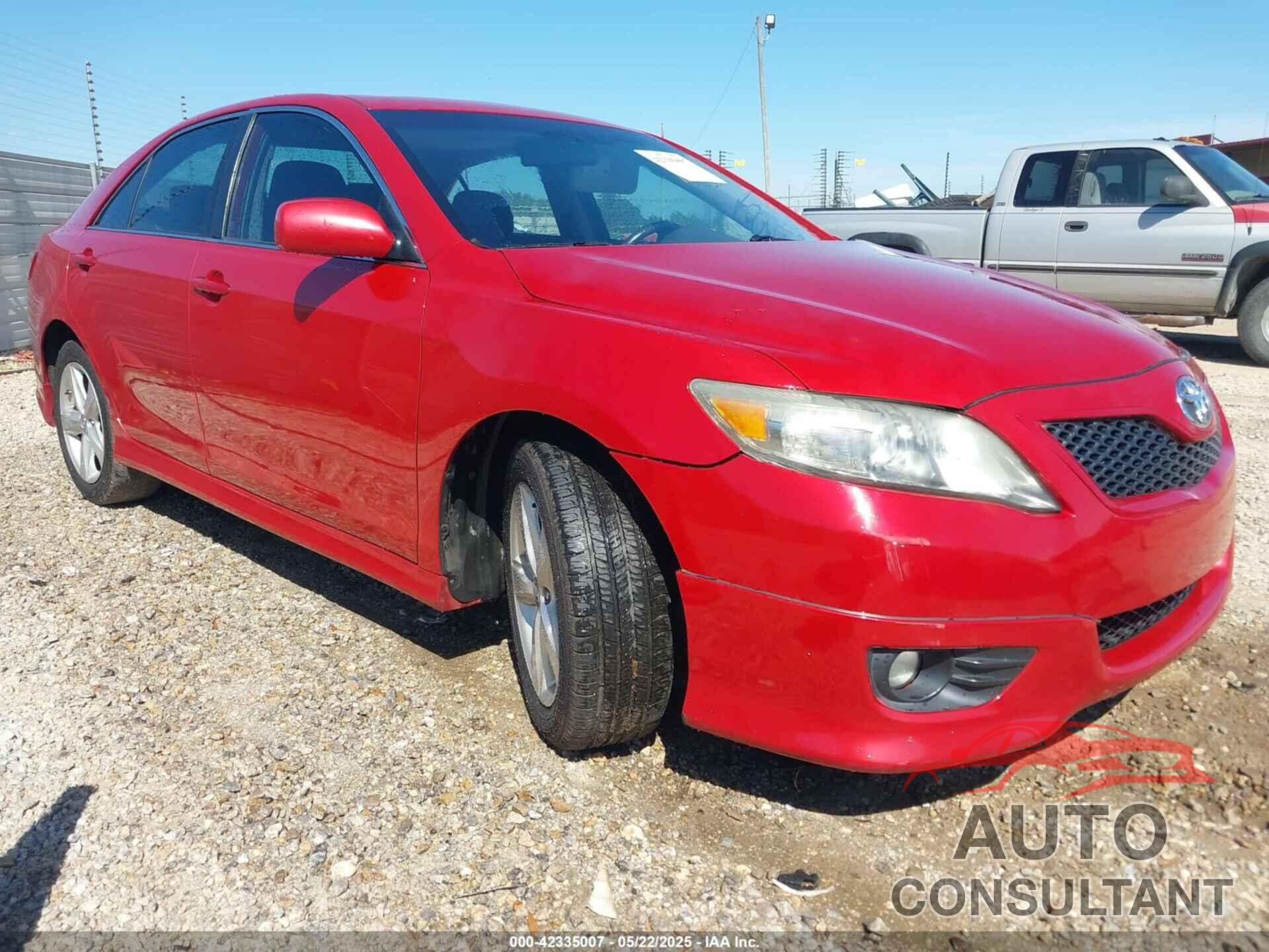 TOYOTA CAMRY 2011 - 4T1BF3EK6BU751422