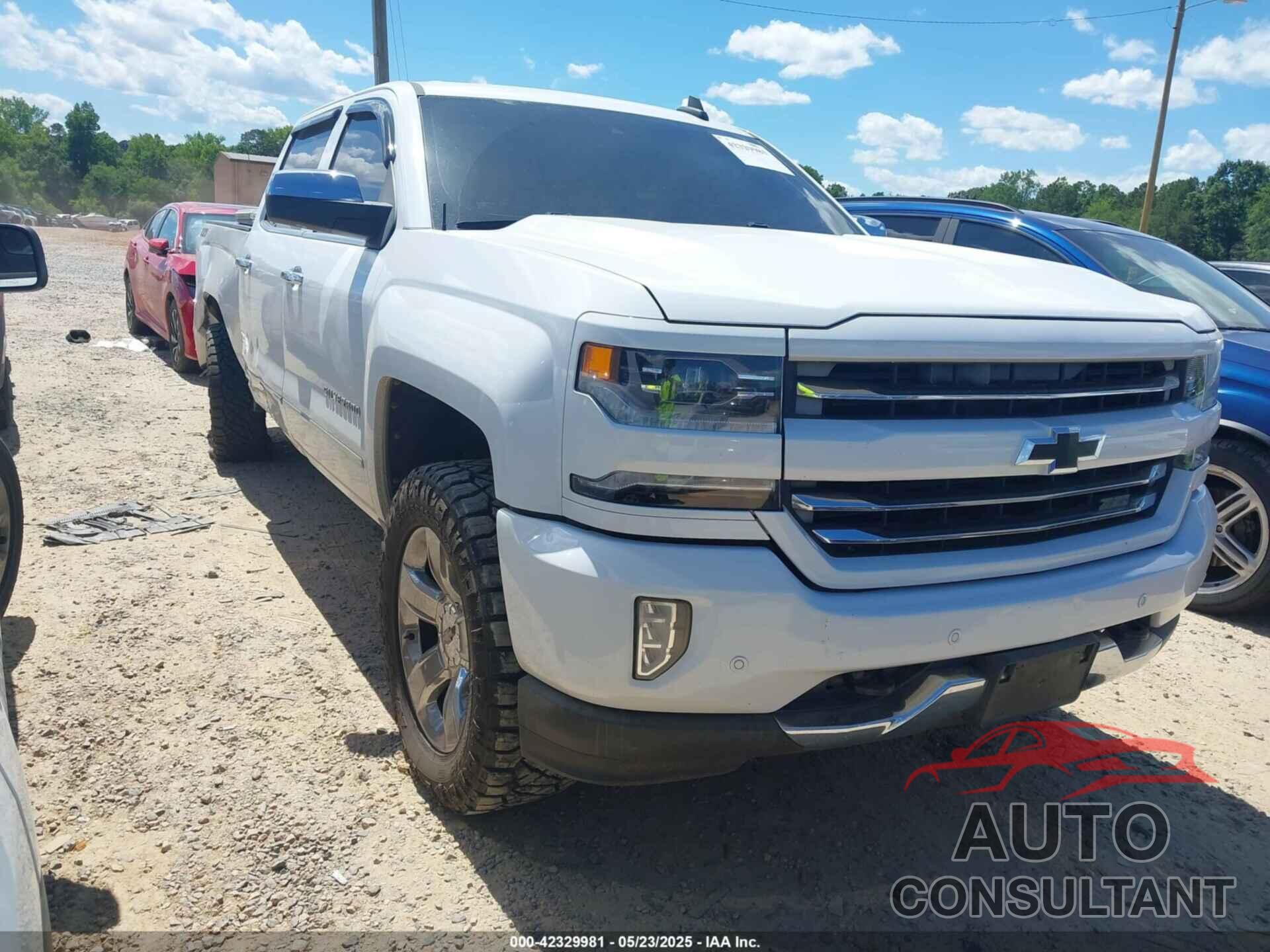 CHEVROLET SILVERADO 1500 2017 - 3GCUKSEC2HG104684