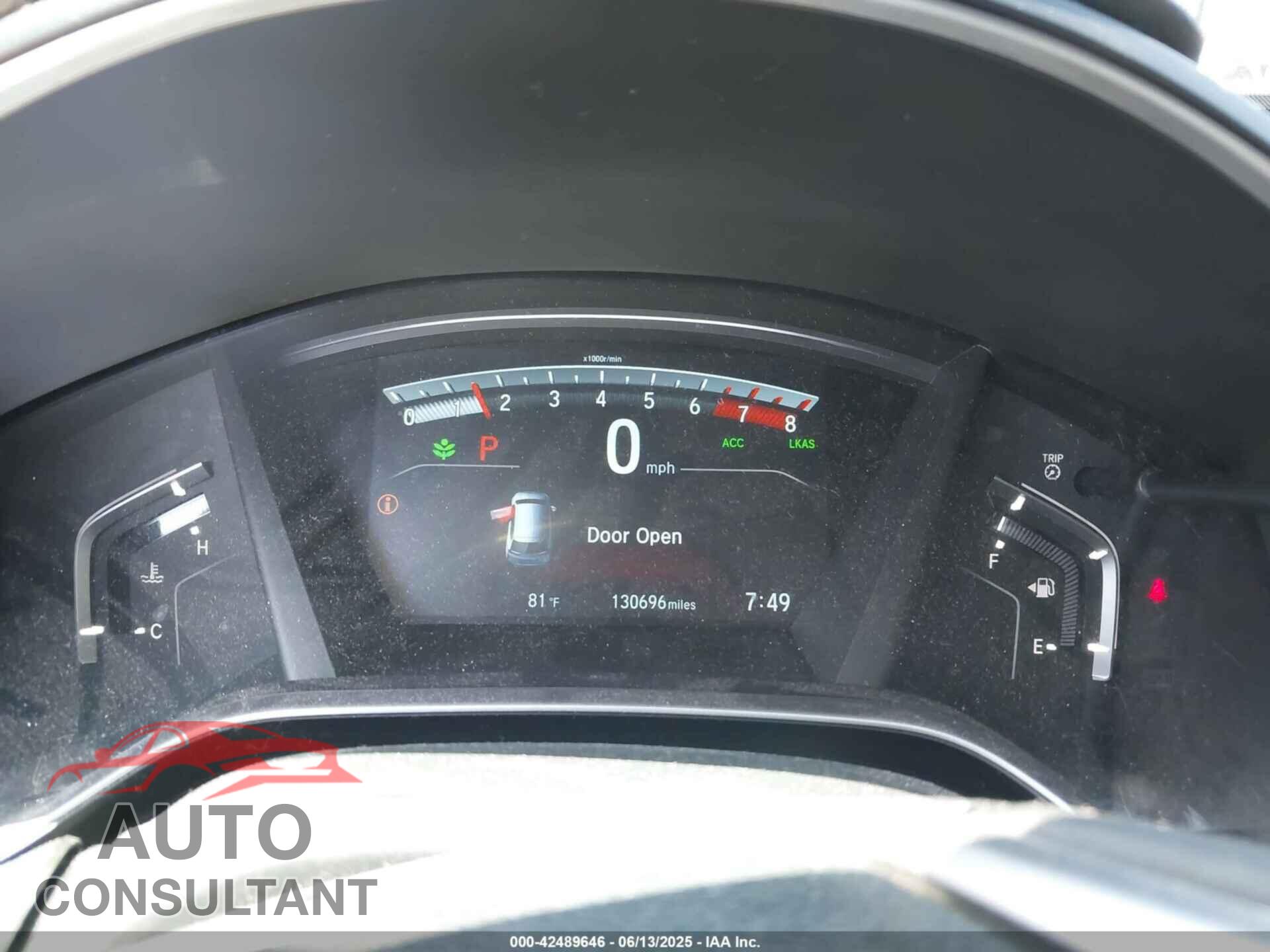 HONDA CR-V 2017 - 7FARW1H8XHE021638