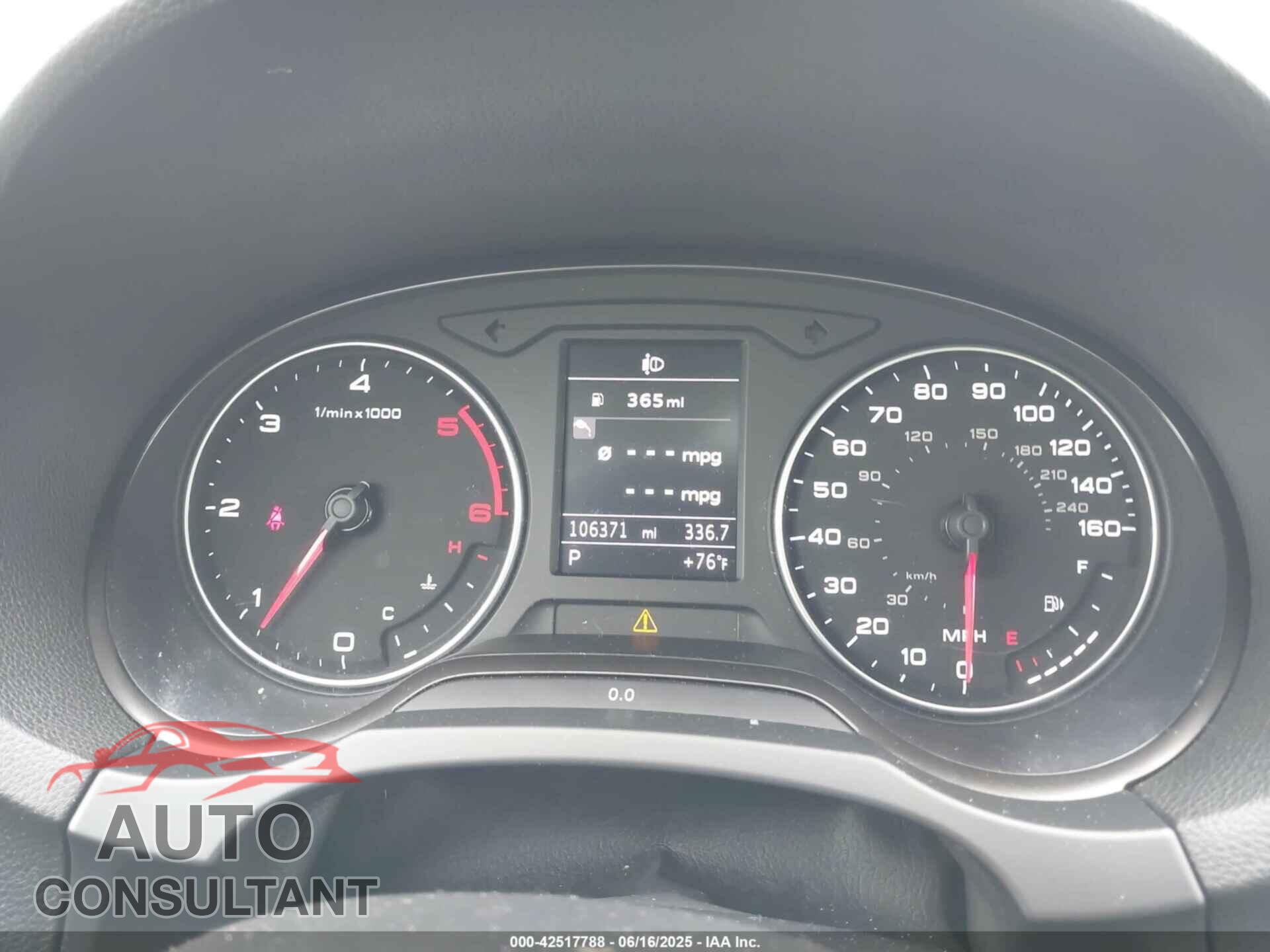 AUDI A3 2015 - WAUCJGFF5F1075212