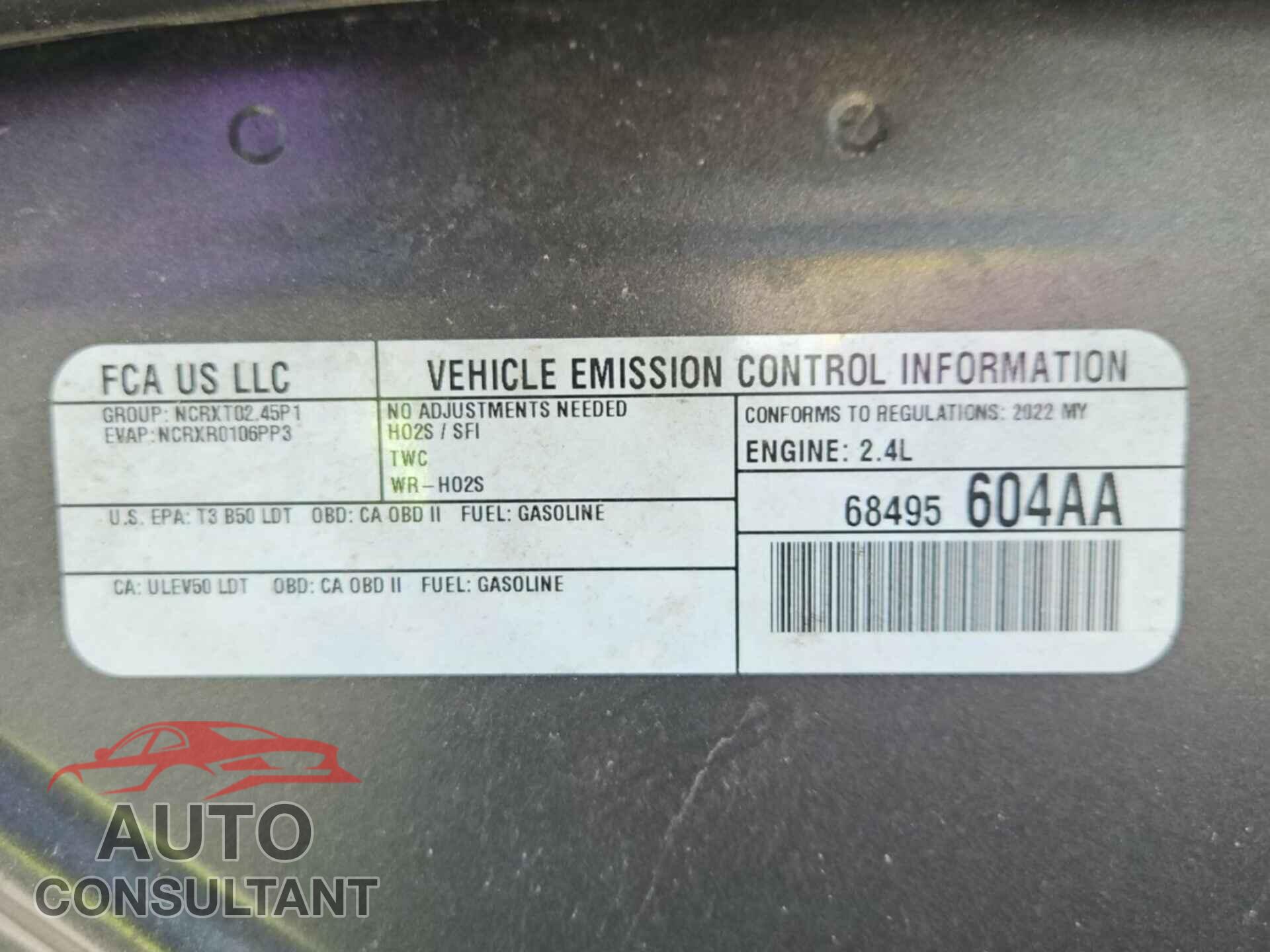 JEEP COMPASS 2022 - 3C4NJDBB3NT164524