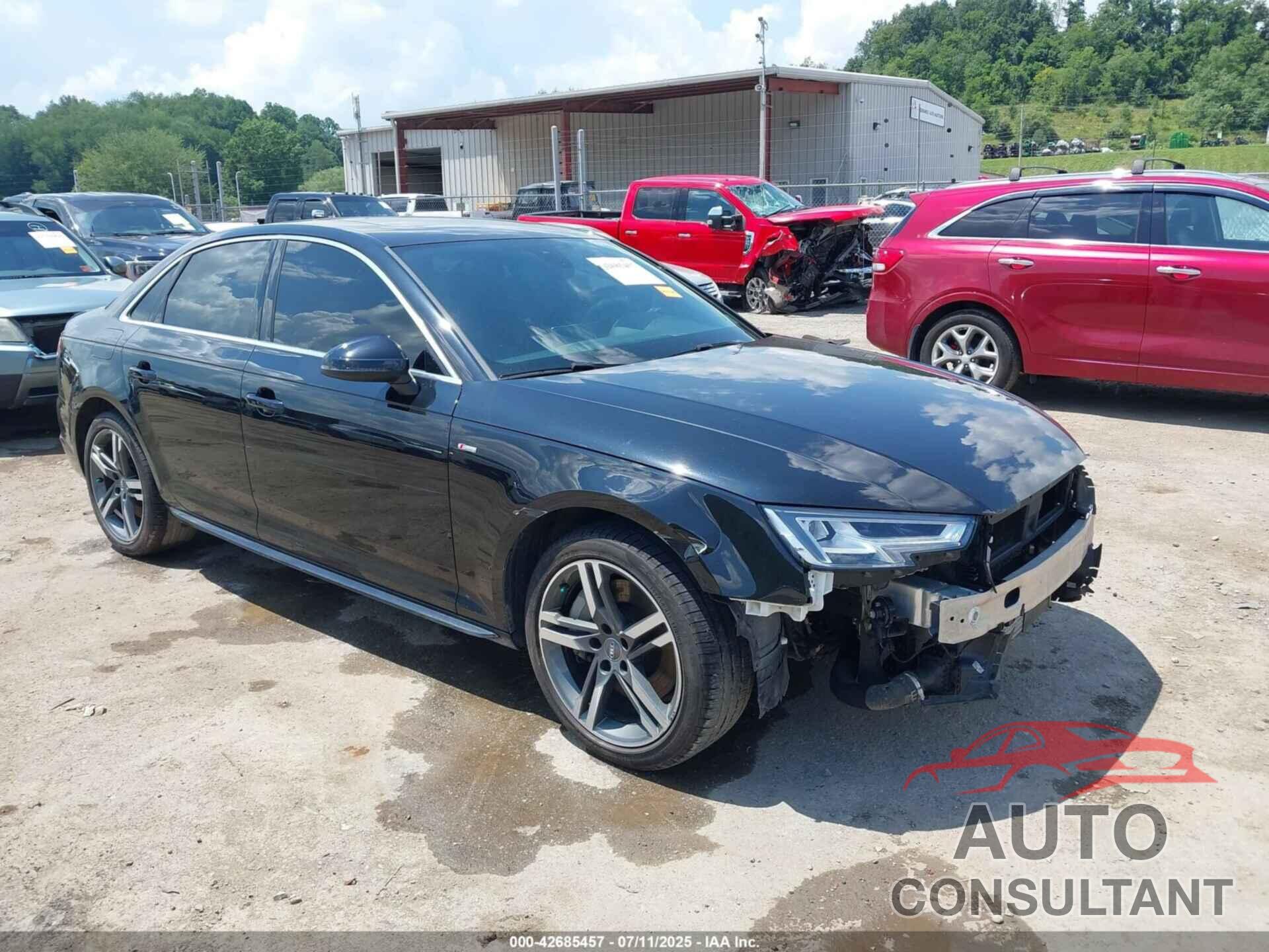 AUDI A4 2018 - WAUENAF41JA077458