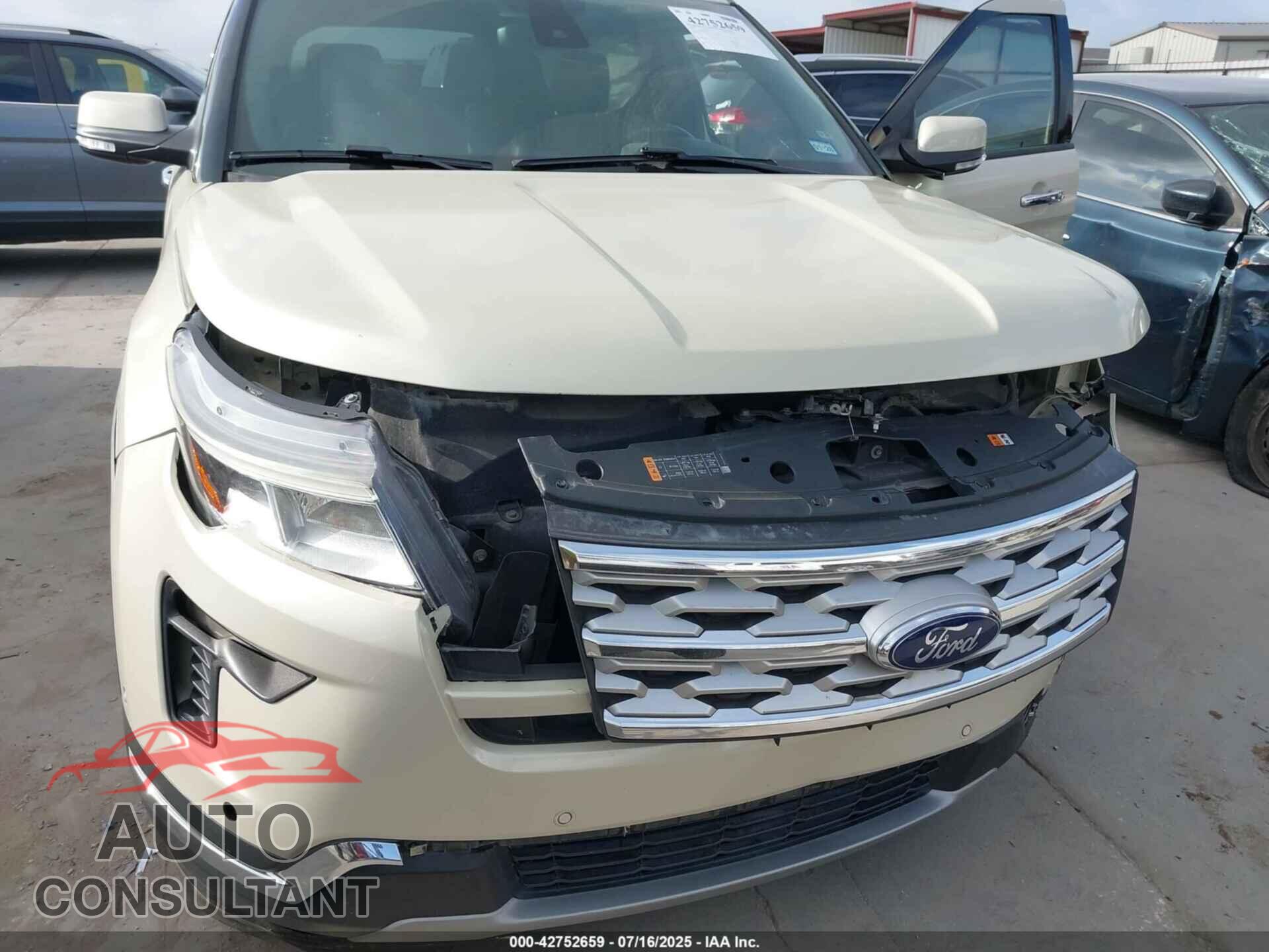 FORD EXPLORER 2018 - 1FM5K7F85JGC92707