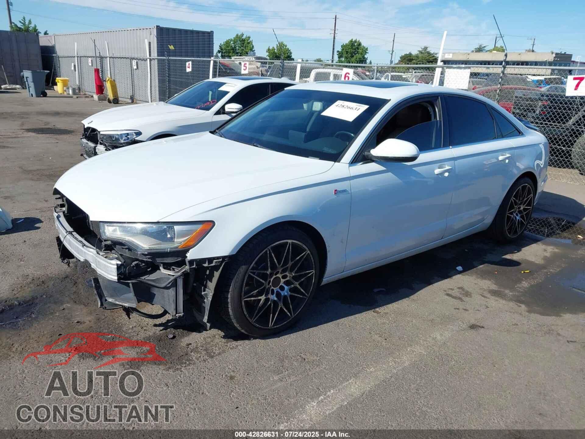 AUDI A6 2012 - WAUGGAFC4CN161375