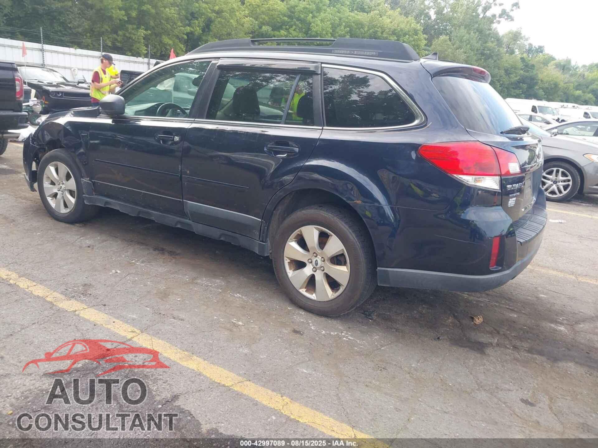 SUBARU OUTBACK 2012 - 4S4BRDKC7C2247548