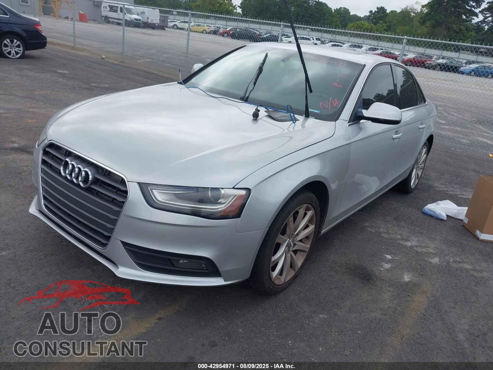 AUDI A4 2013 - WAUEFAFL2DA045482