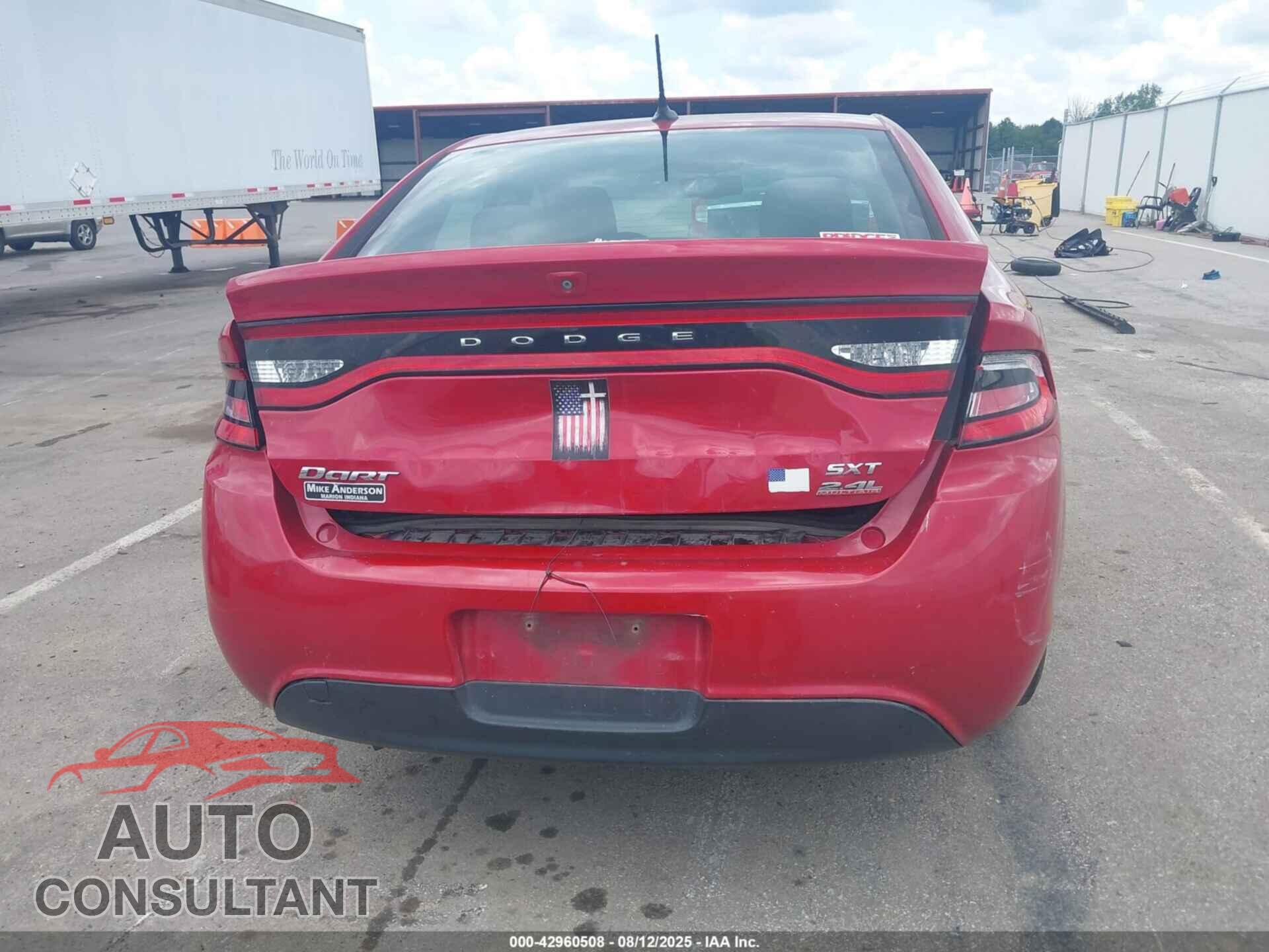 DODGE DART 2014 - 1C3CDFBB4ED677799