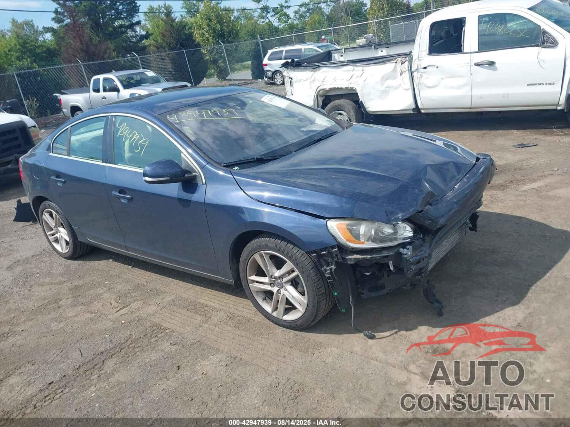 VOLVO S60 2015 - YV140MFK9F1353755