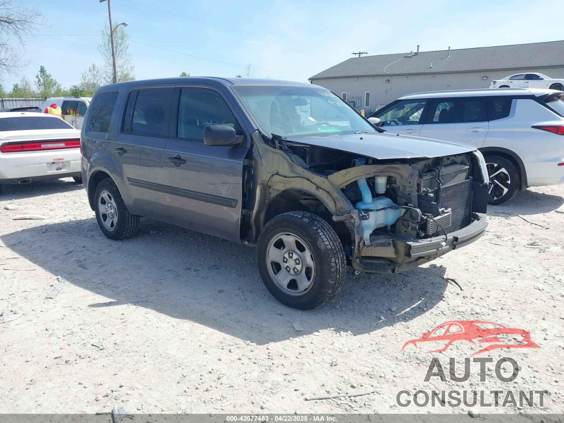 HONDA PILOT 2015 - 5FNYF4H20FB028194