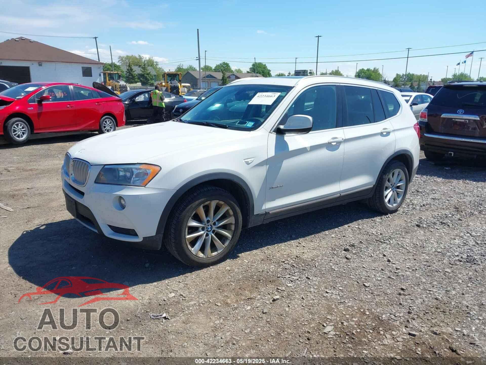 BMW X3 2014 - 5UXWX9C58E0D28647