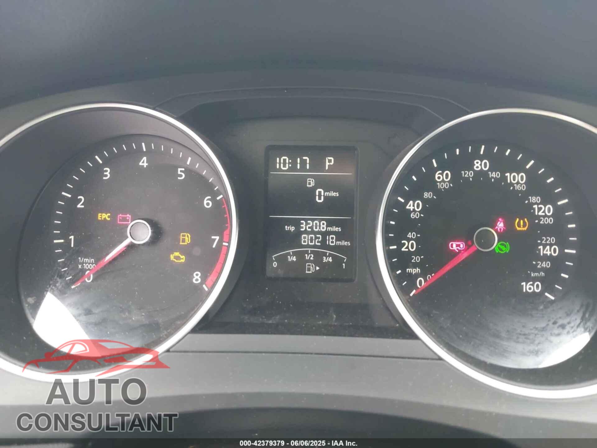 VOLKSWAGEN JETTA 2017 - 3VW2B7AJ8HM203808