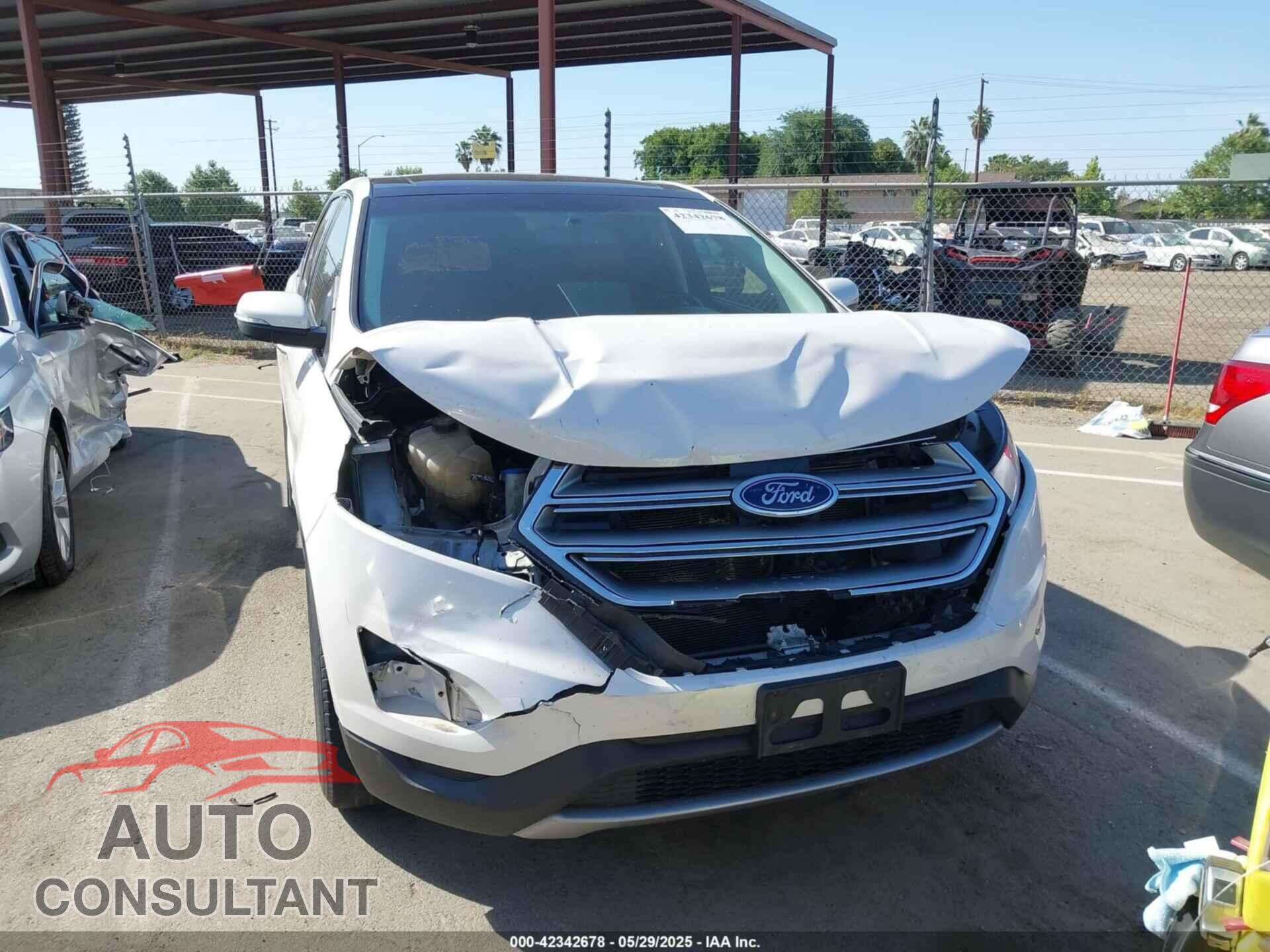 FORD EDGE 2017 - 2FMPK4K94HBC27158