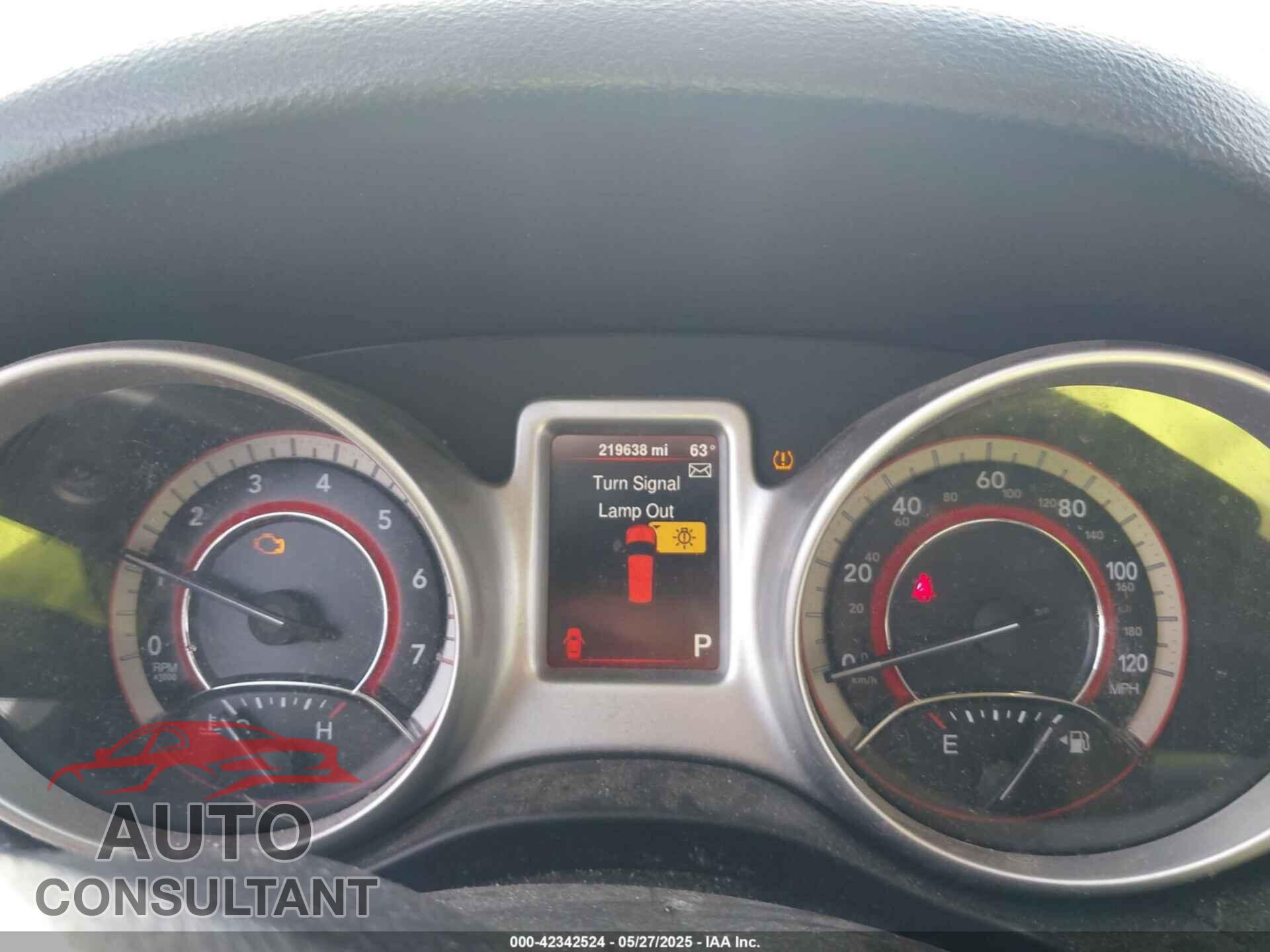 DODGE JOURNEY 2015 - 3C4PDCBBXFT656821