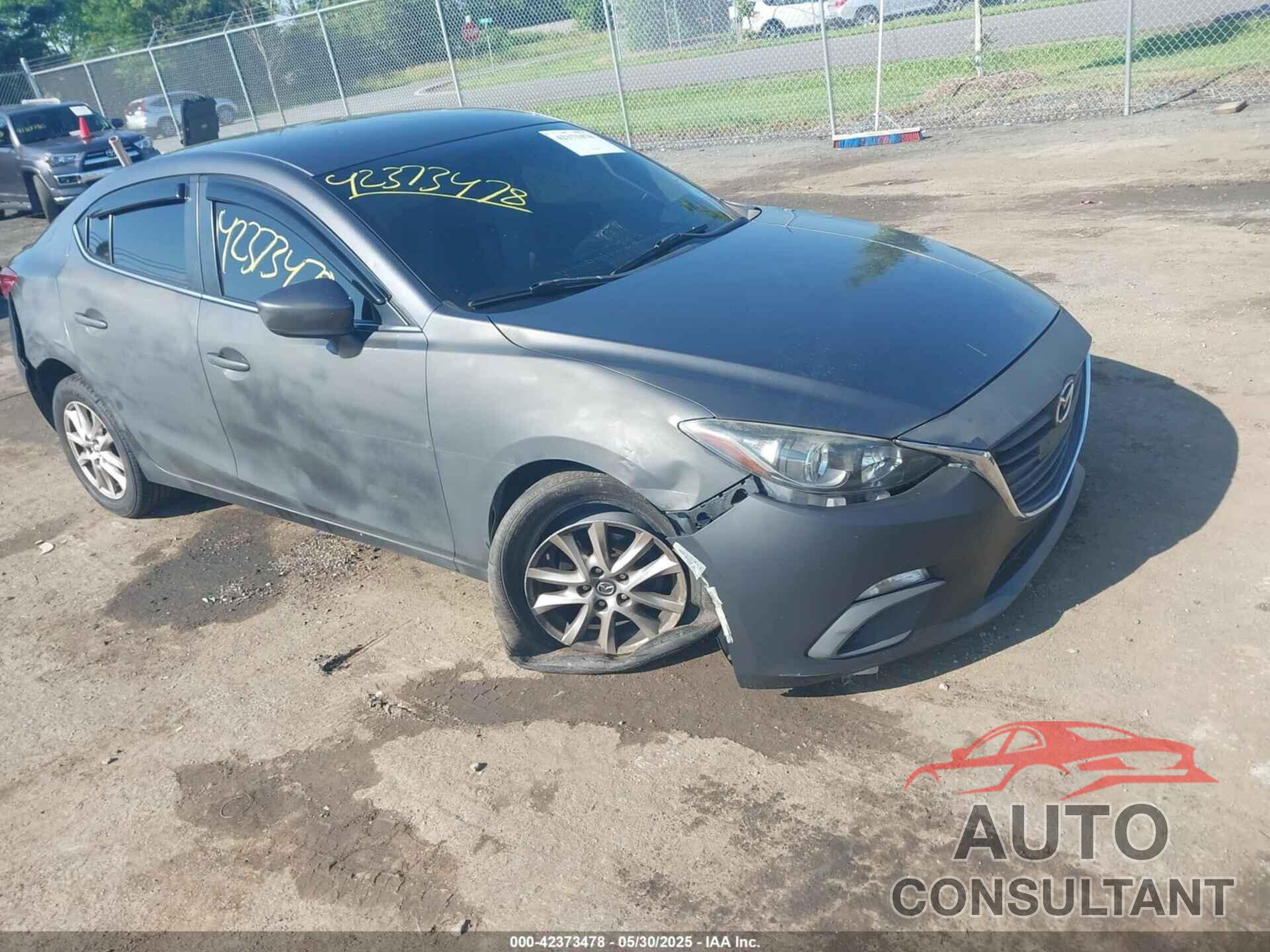 MAZDA MAZDA3 2014 - JM1BM1V78E1184159