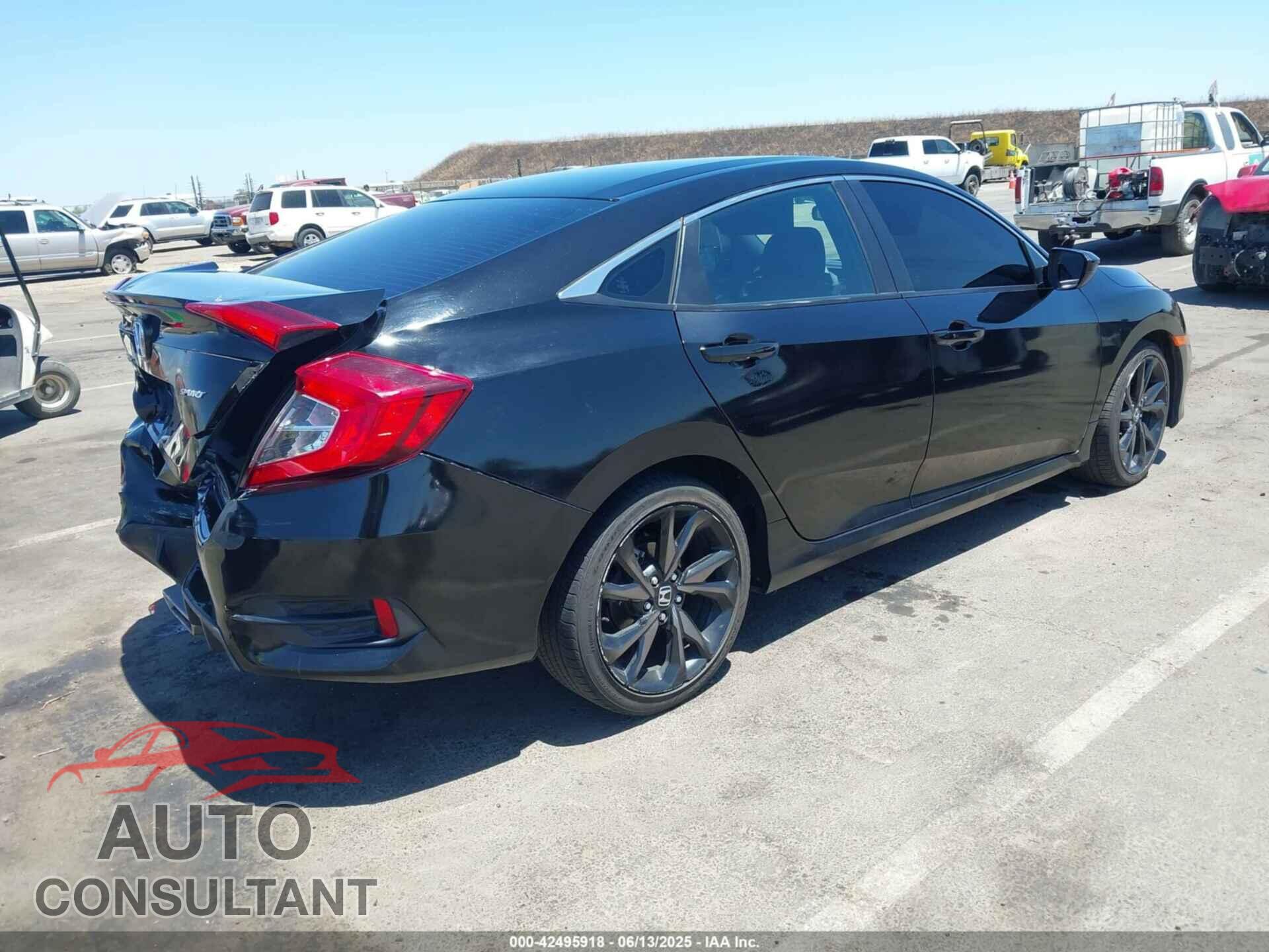 HONDA CIVIC 2020 - 19XFC2F86LE207207