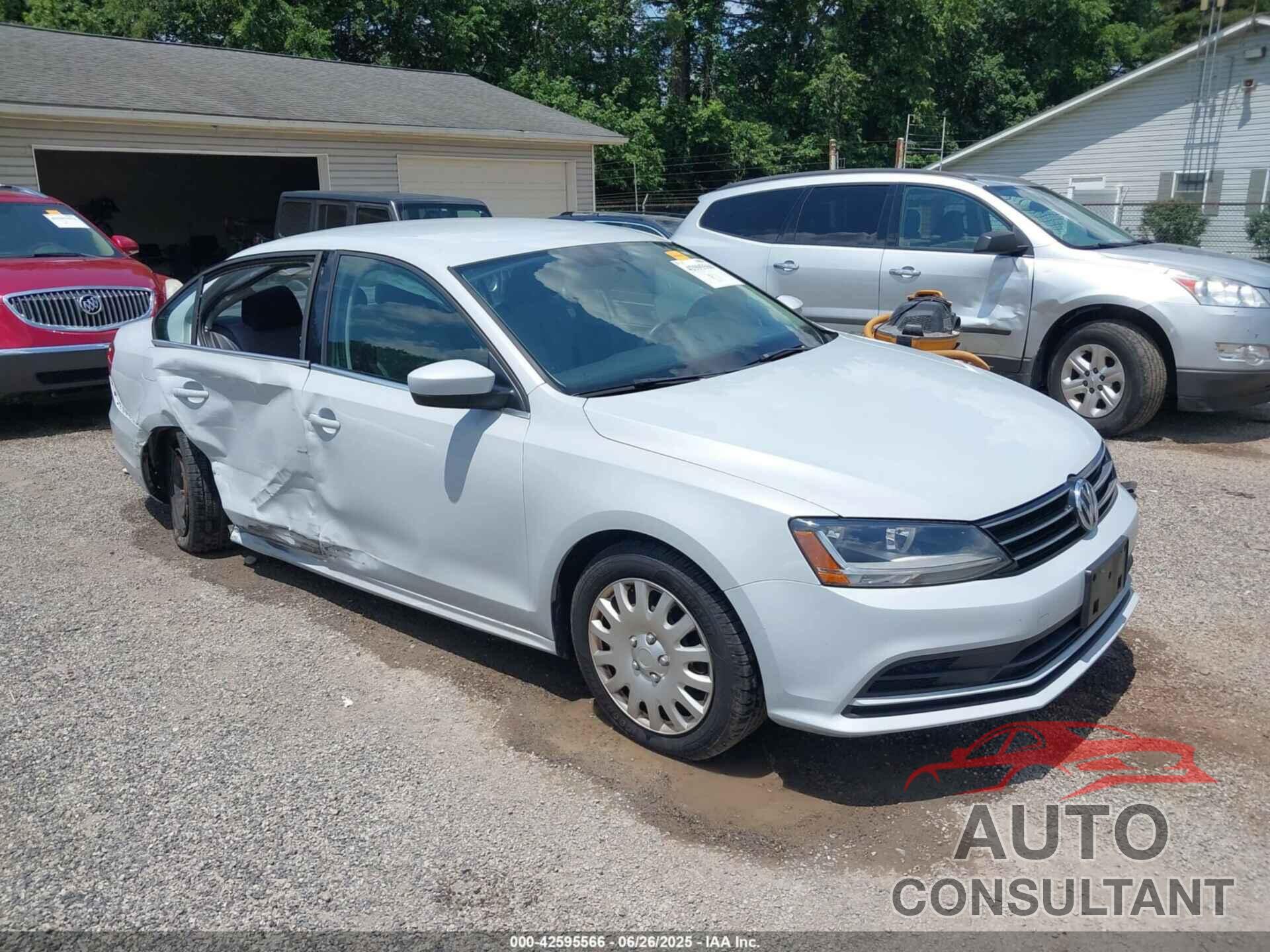 VOLKSWAGEN JETTA 2017 - 3VW2B7AJ8HM242804