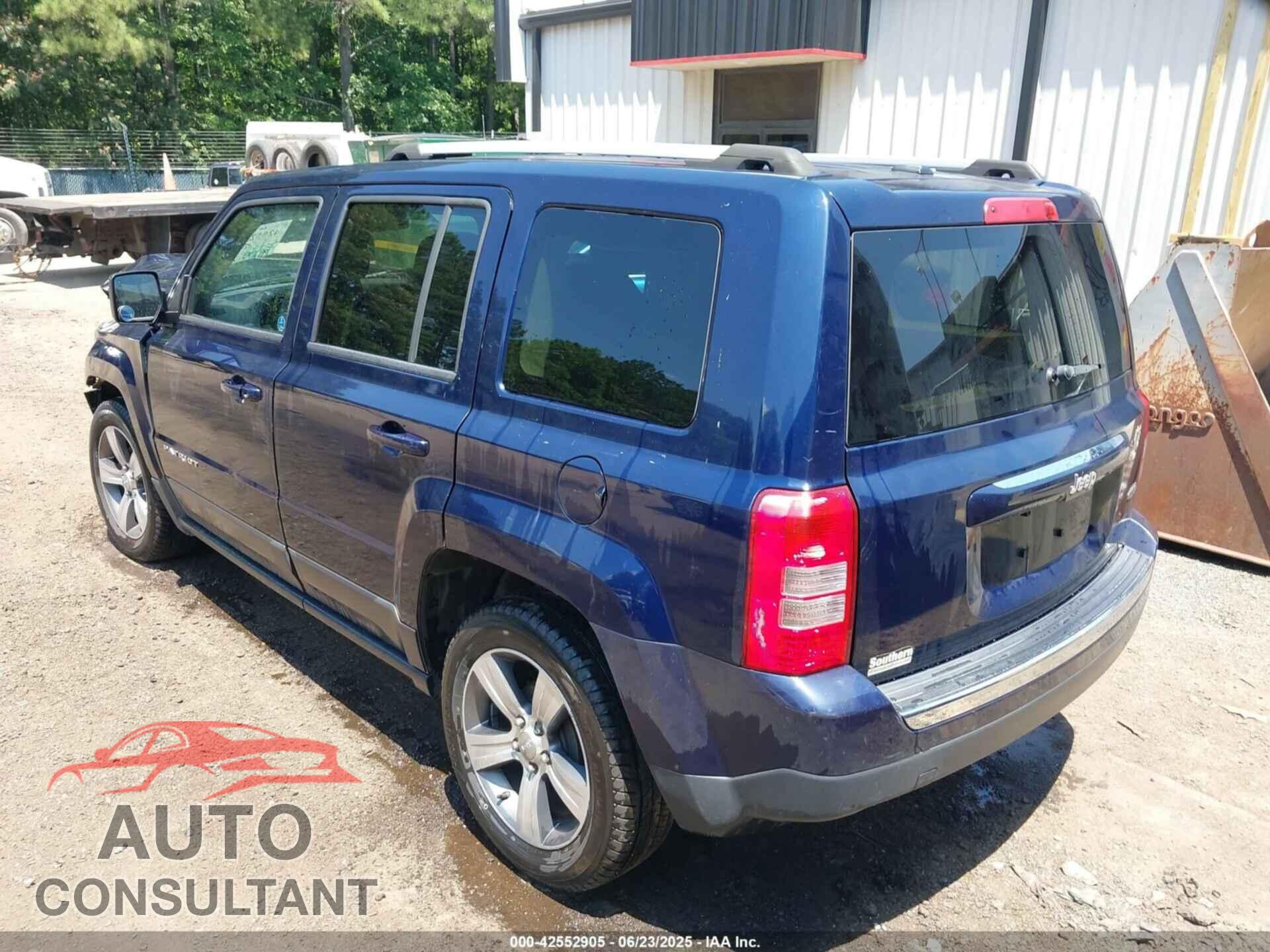 JEEP PATRIOT 2017 - 1C4NJPFA7HD200616