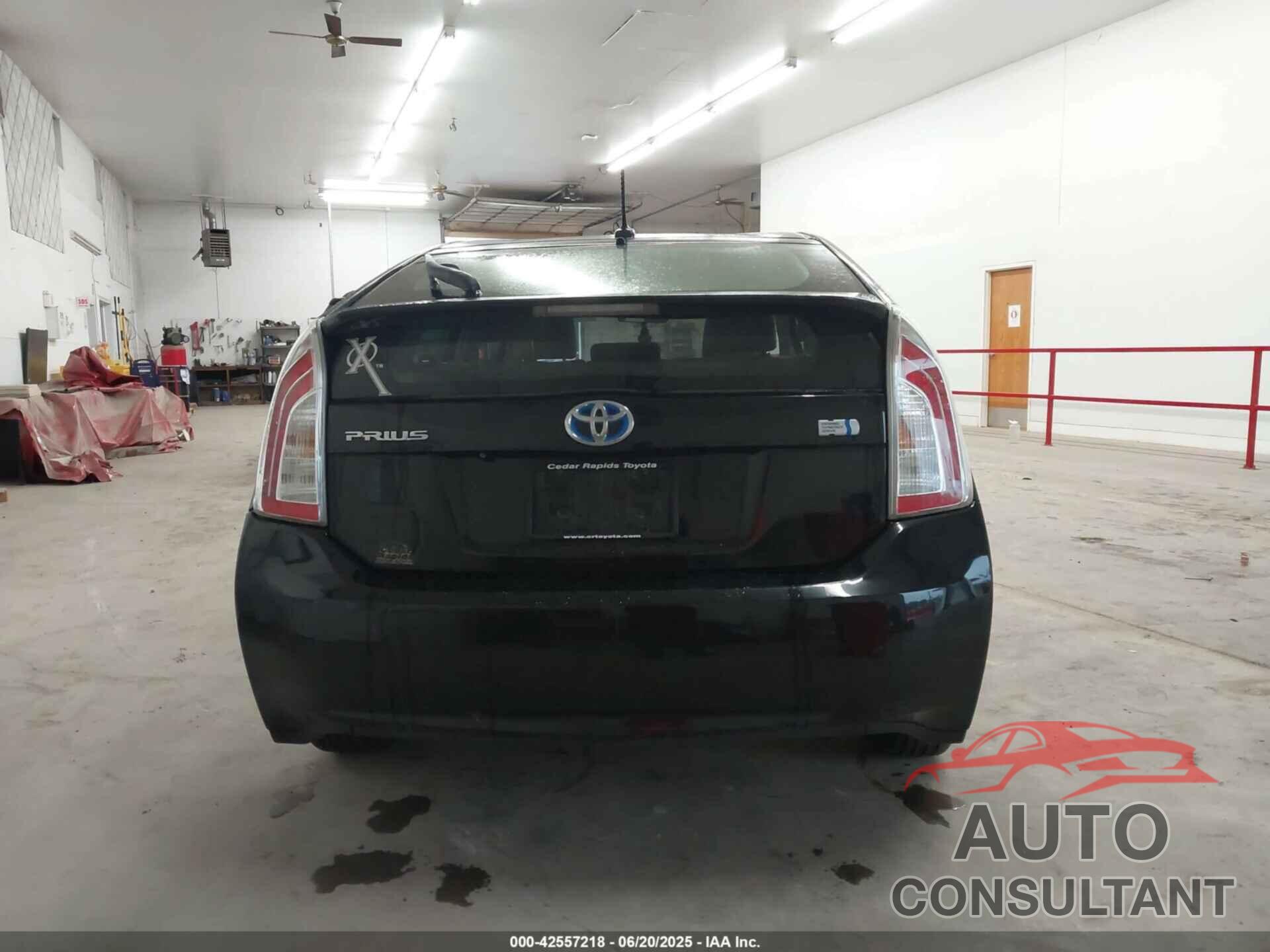 TOYOTA PRIUS 2013 - JTDKN3DU3D0340869