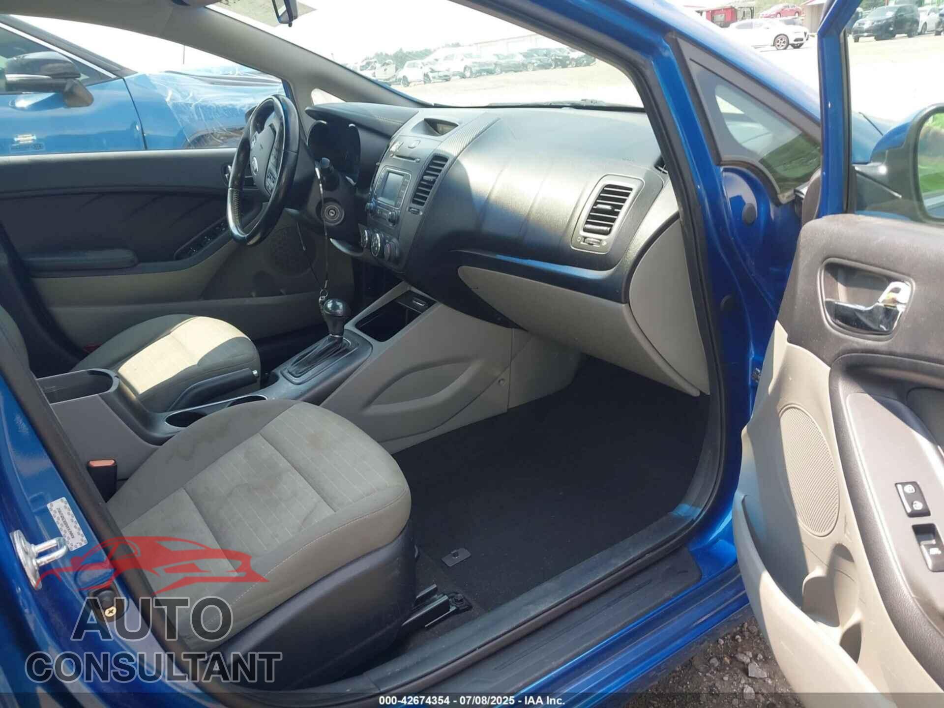 KIA FORTE 2014 - KNAFX4A80E5052852
