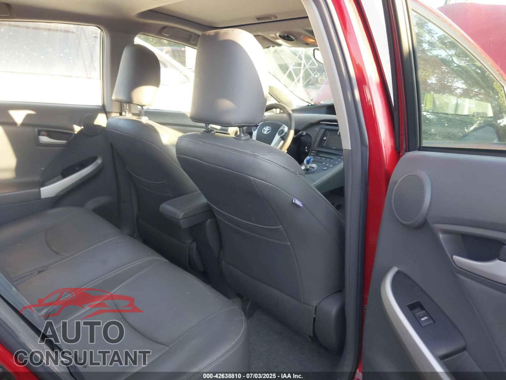 TOYOTA PRIUS 2010 - JTDKN3DU0A1123074
