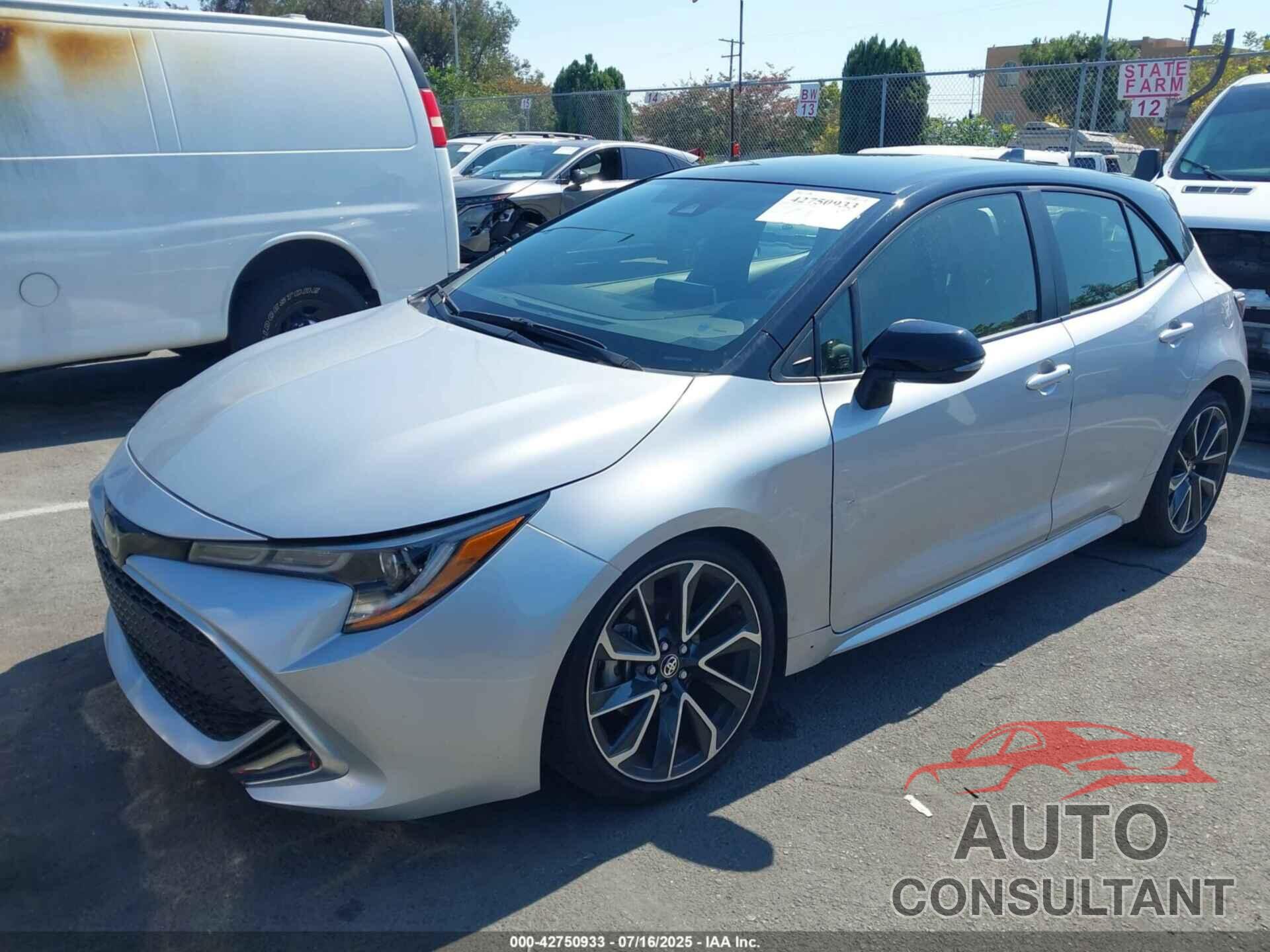 TOYOTA COROLLA 2022 - JTNC4MBE2N3163476