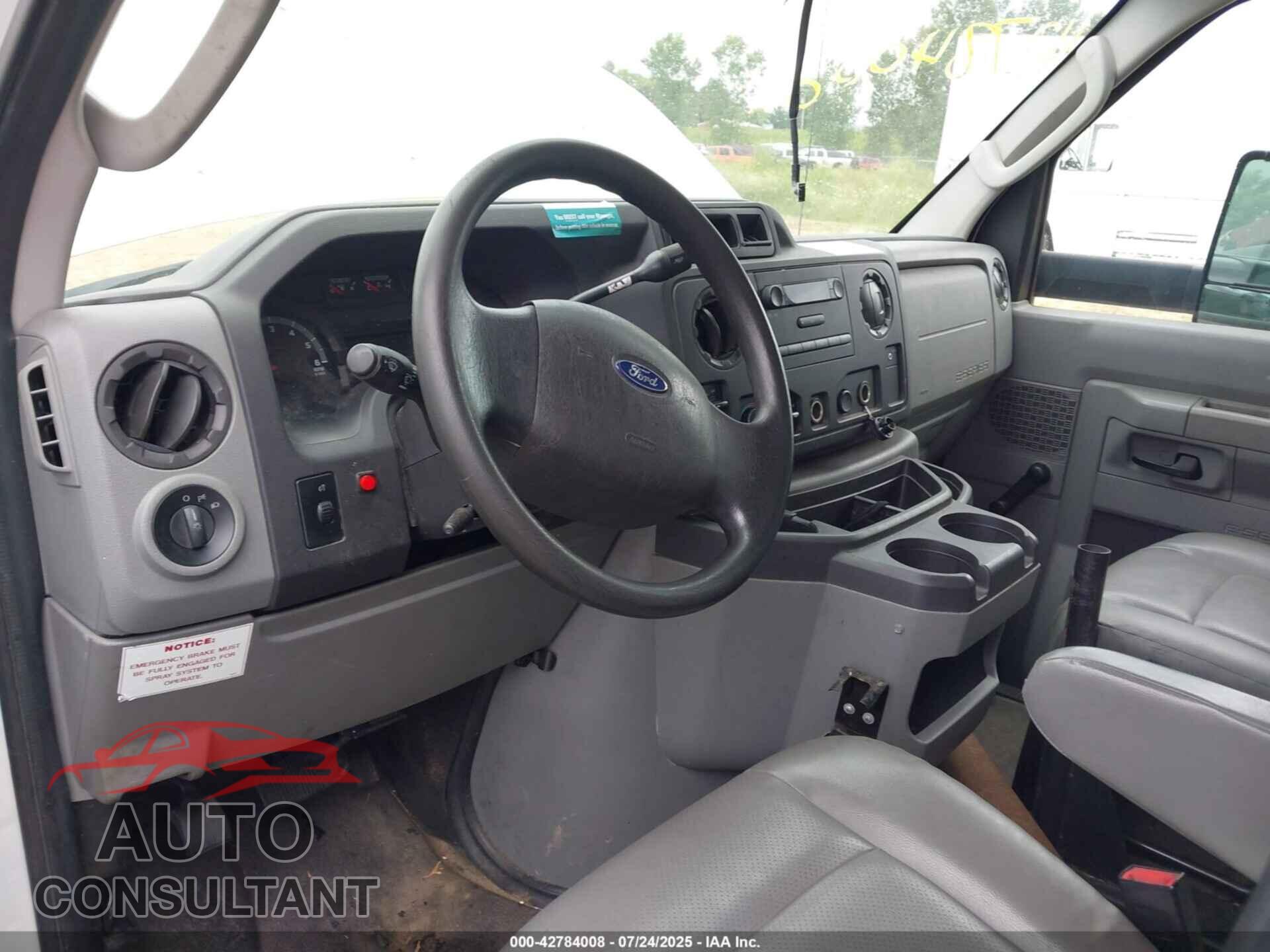 FORD E-450 CUTAWAY 2012 - 1FDXE4FL9CDA84921