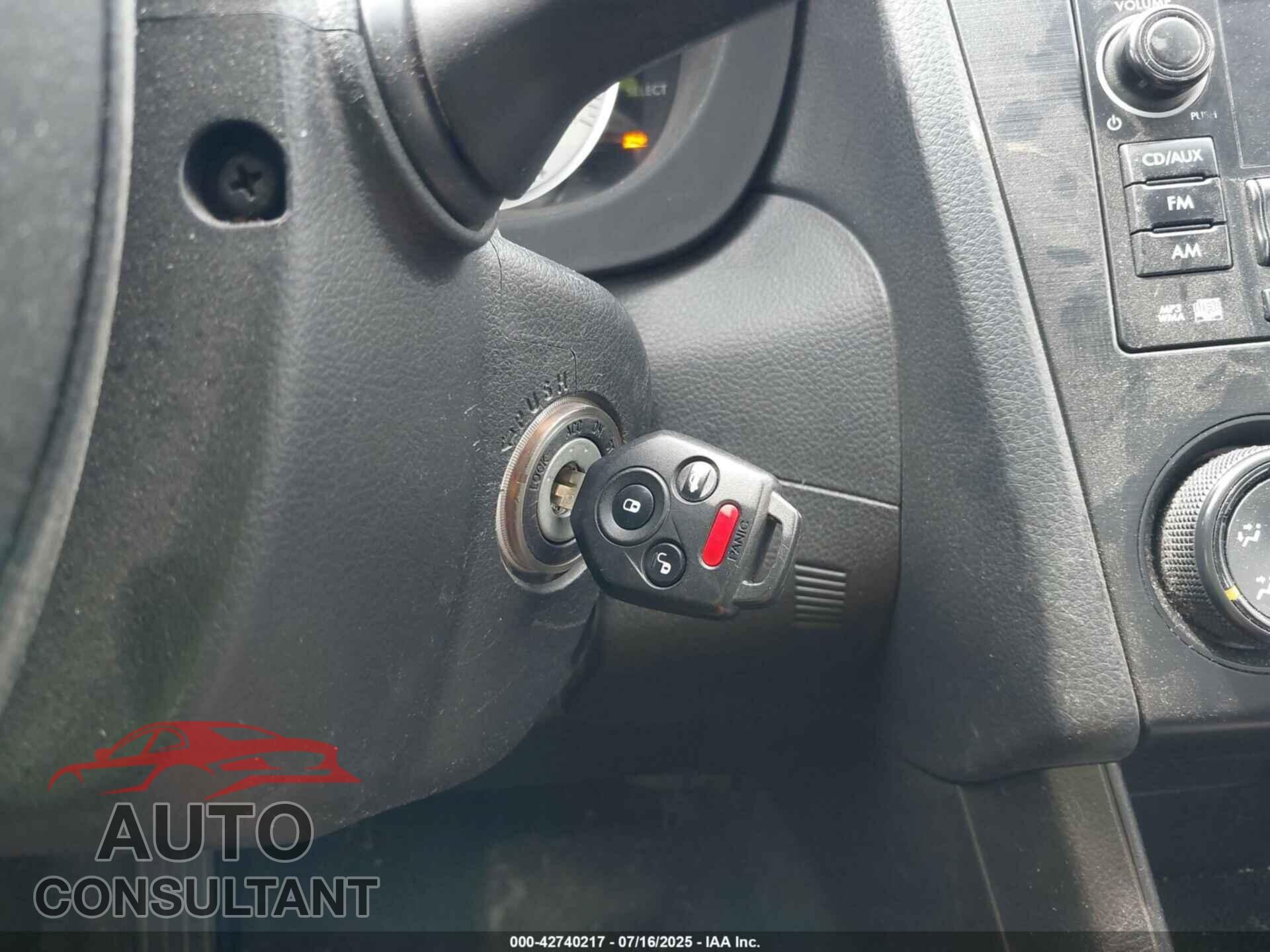 SUBARU IMPREZA 2013 - JF1GJAC68DH002853