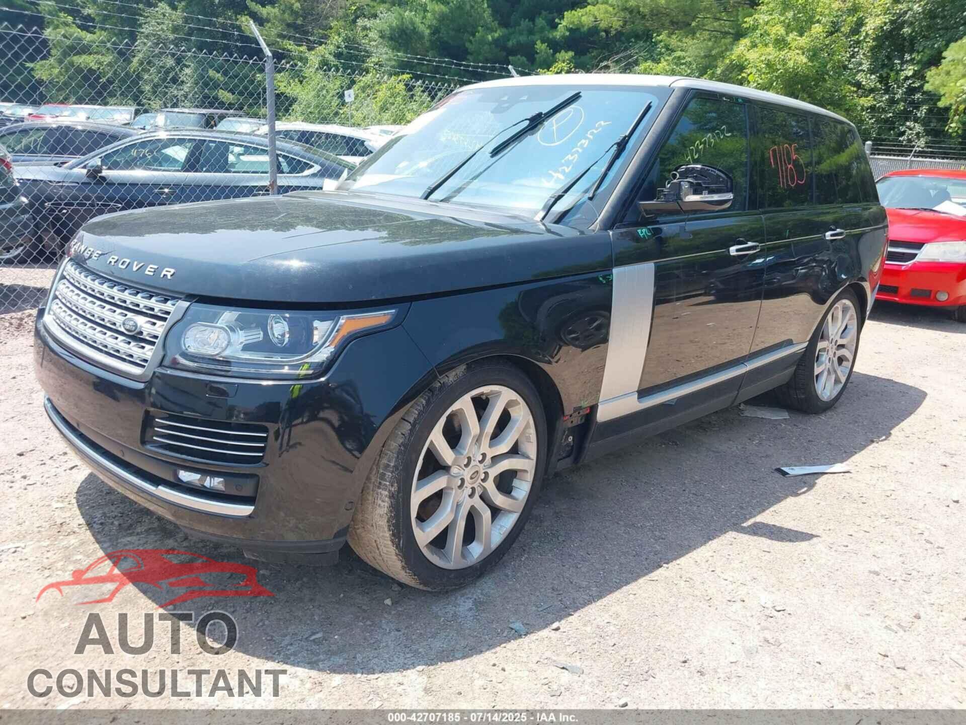 LAND ROVER RANGE ROVER 2017 - SALGS2FE1HA352431