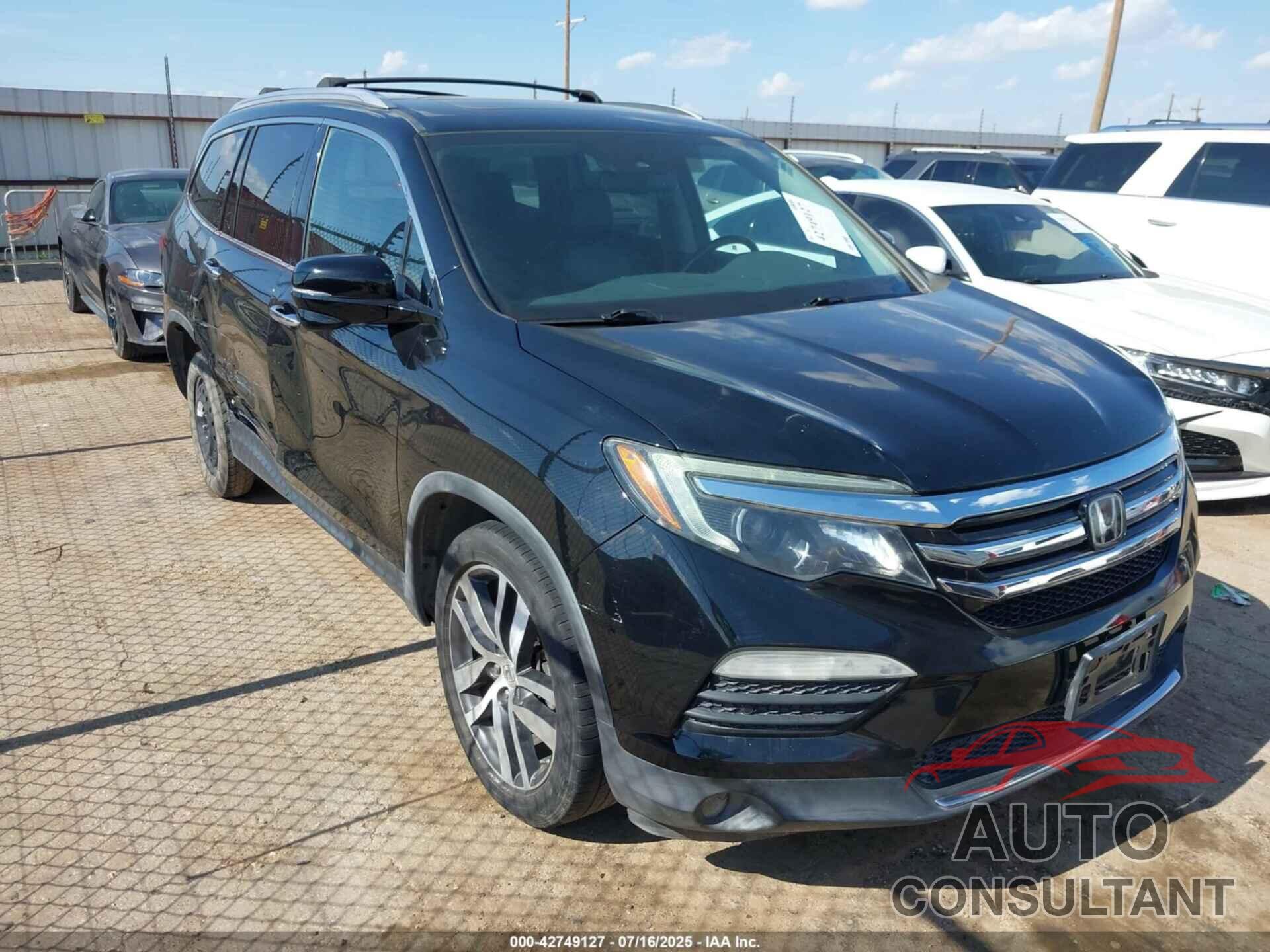 HONDA PILOT 2016 - 5FNYF5H99GB055916