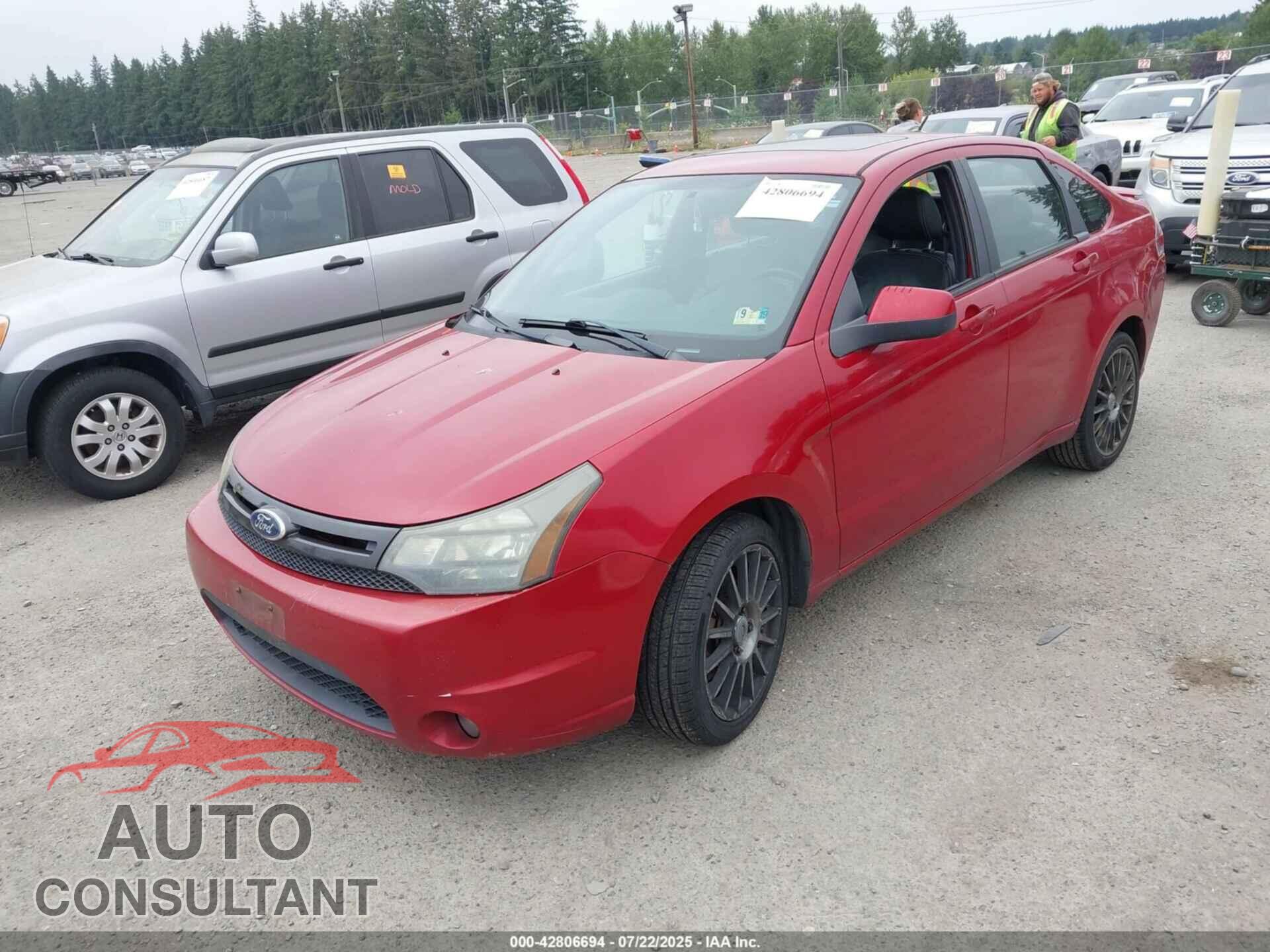 FORD FOCUS 2011 - 1FAHP3GN6BW143042