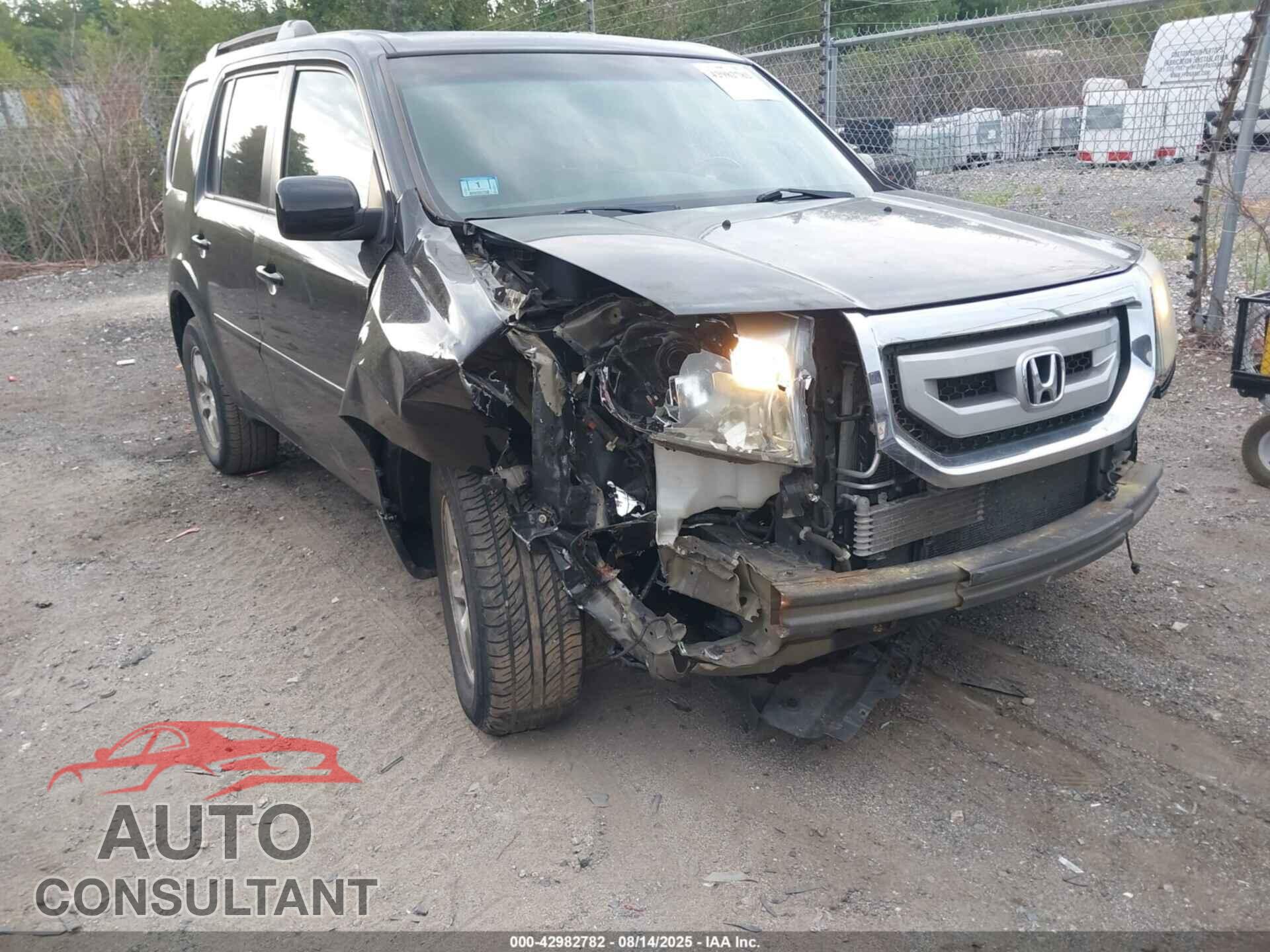 HONDA PILOT 2011 - 5FNYF4H75BB086307