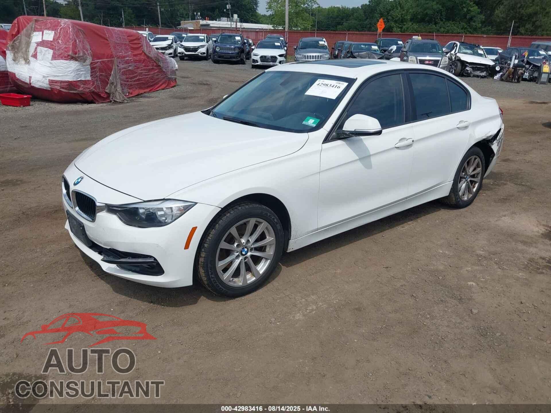 BMW 320I 2016 - WBA8E1G52GNT36402