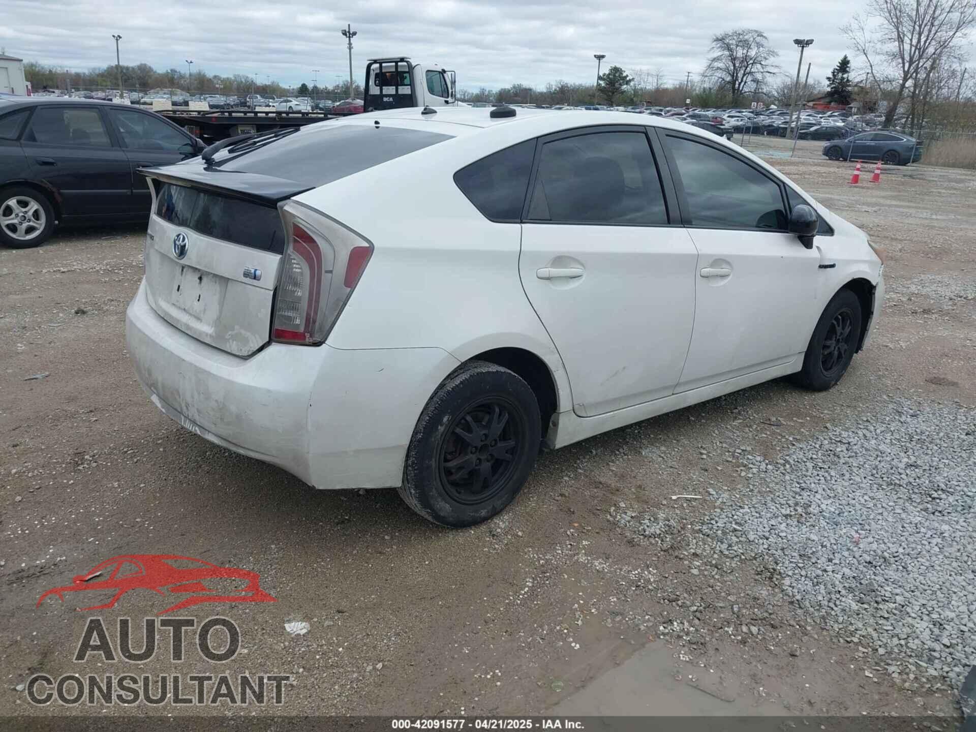 TOYOTA PRIUS 2012 - JTDKN3DU4C5462870