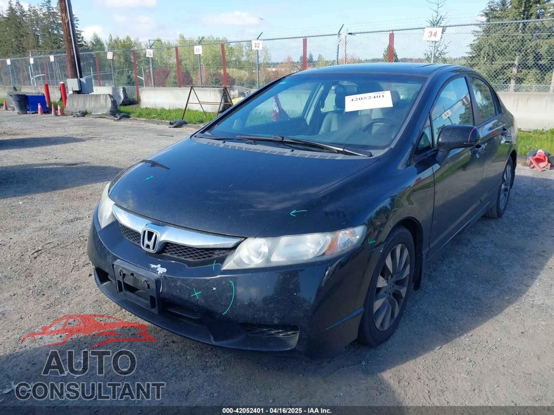 HONDA CIVIC 2010 - 19XFA1F99AE011056