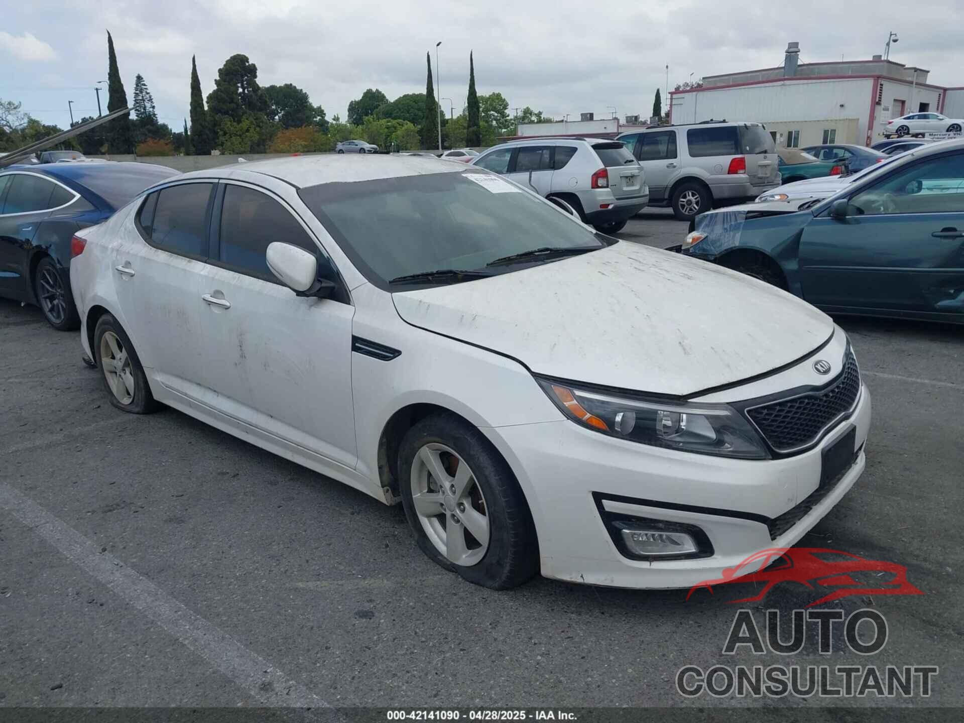 KIA OPTIMA 2015 - KNAGM4A70F5644189