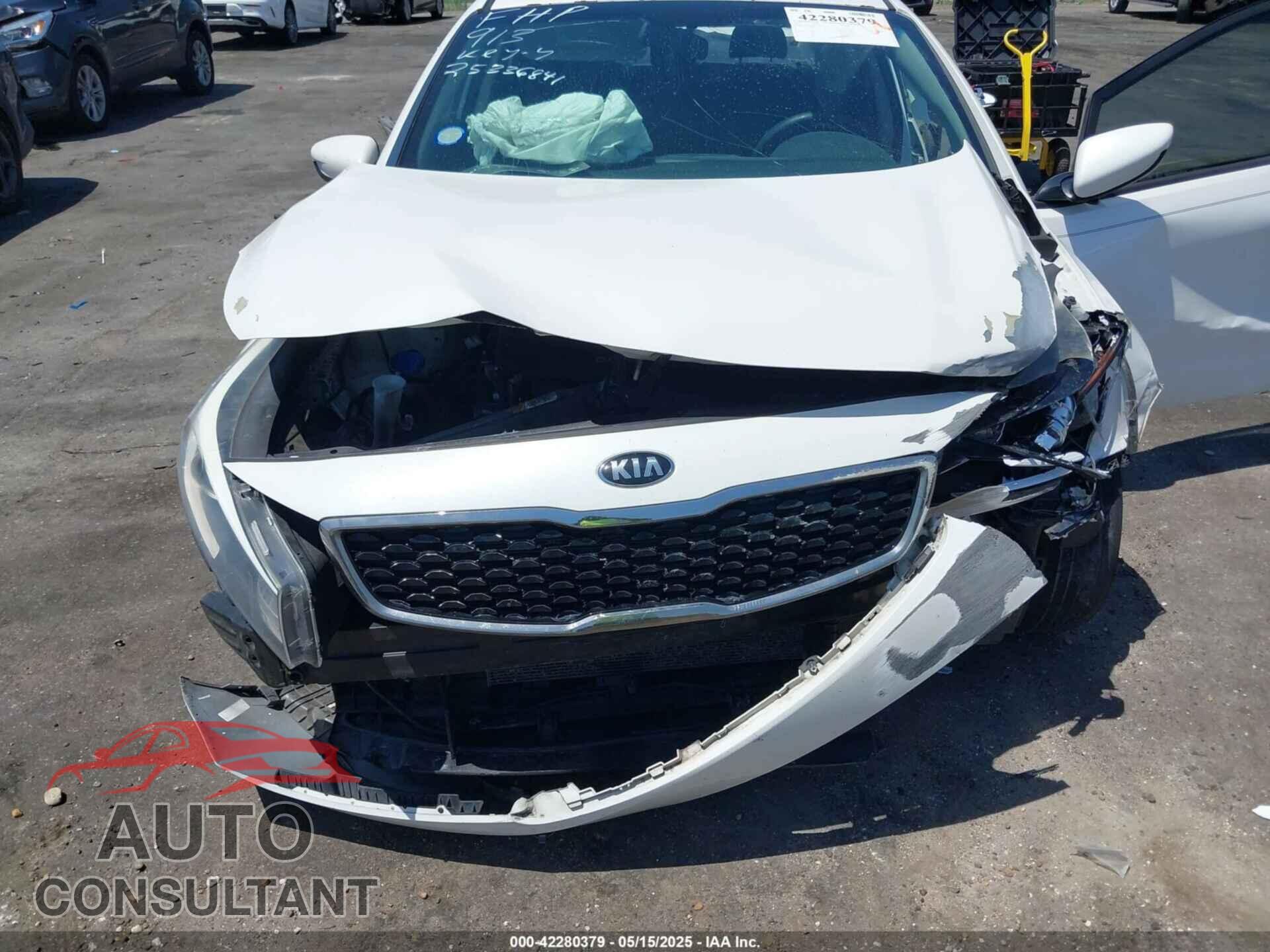KIA FORTE 2017 - 3KPFL4A78HE076458