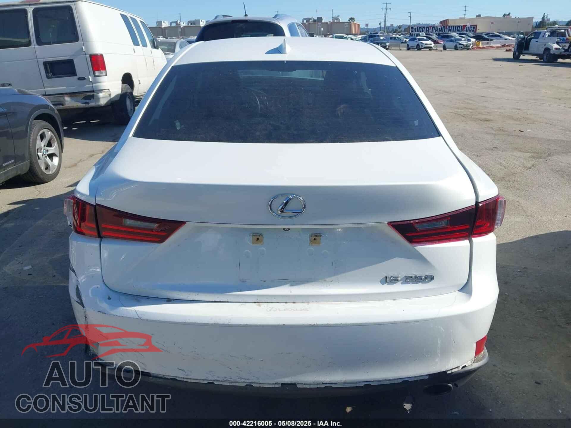LEXUS IS 250 2015 - JTHBF1D23F5077187
