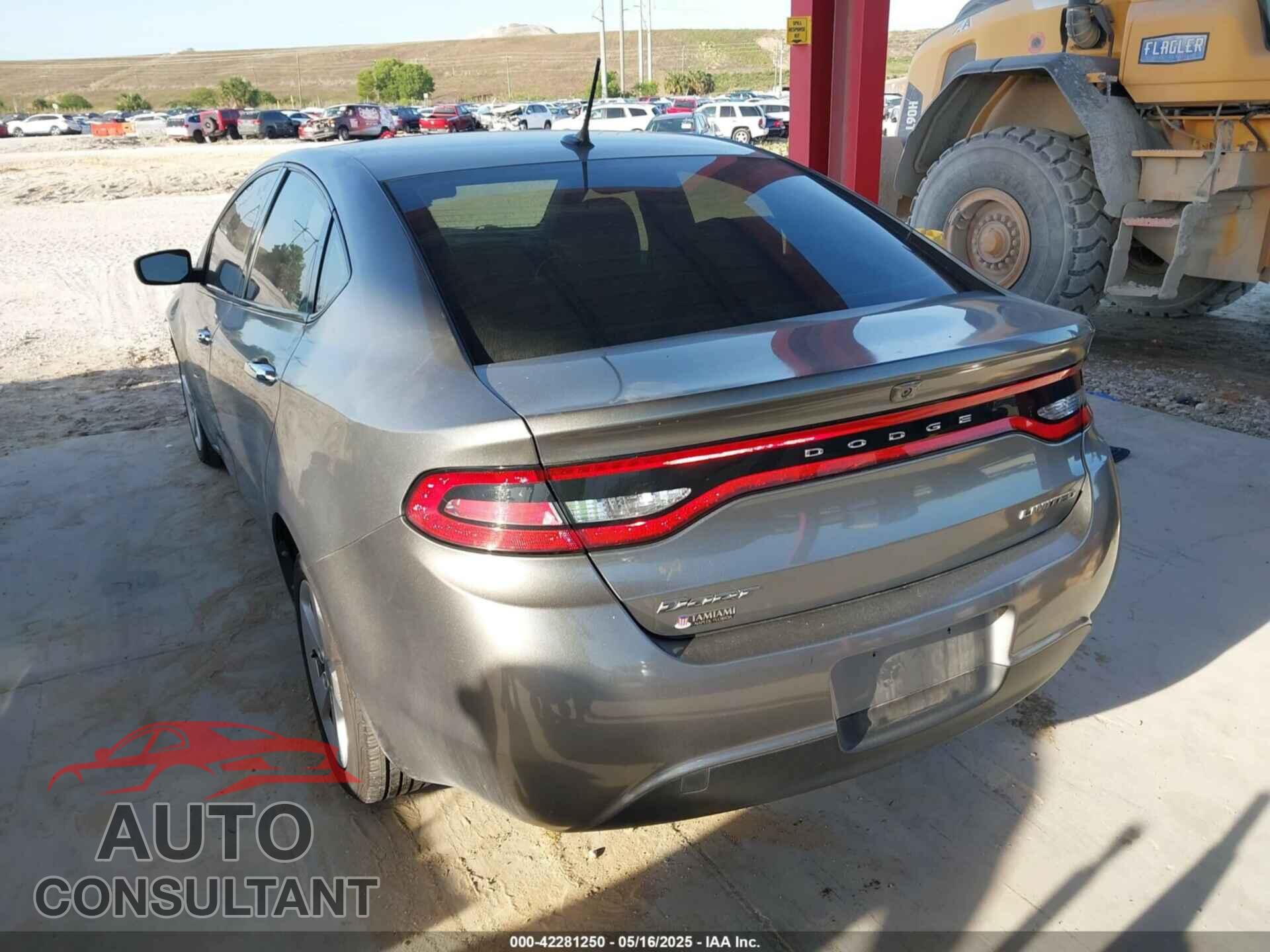 DODGE DART 2013 - 1C3CDFCA0DD711001