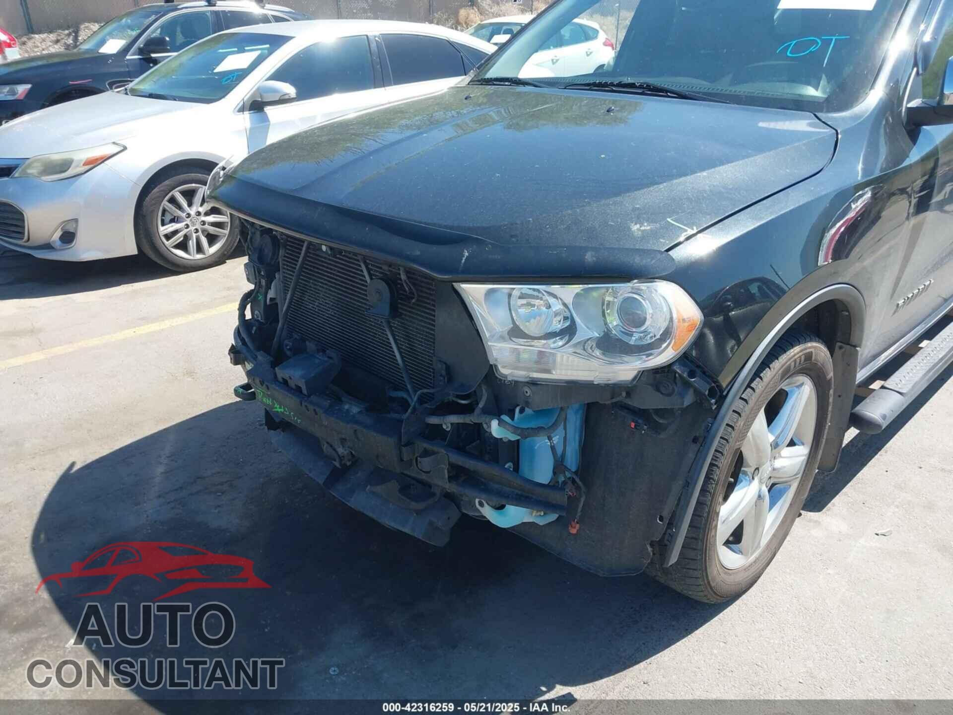 DODGE DURANGO 2013 - 1C4SDJET5DC602192