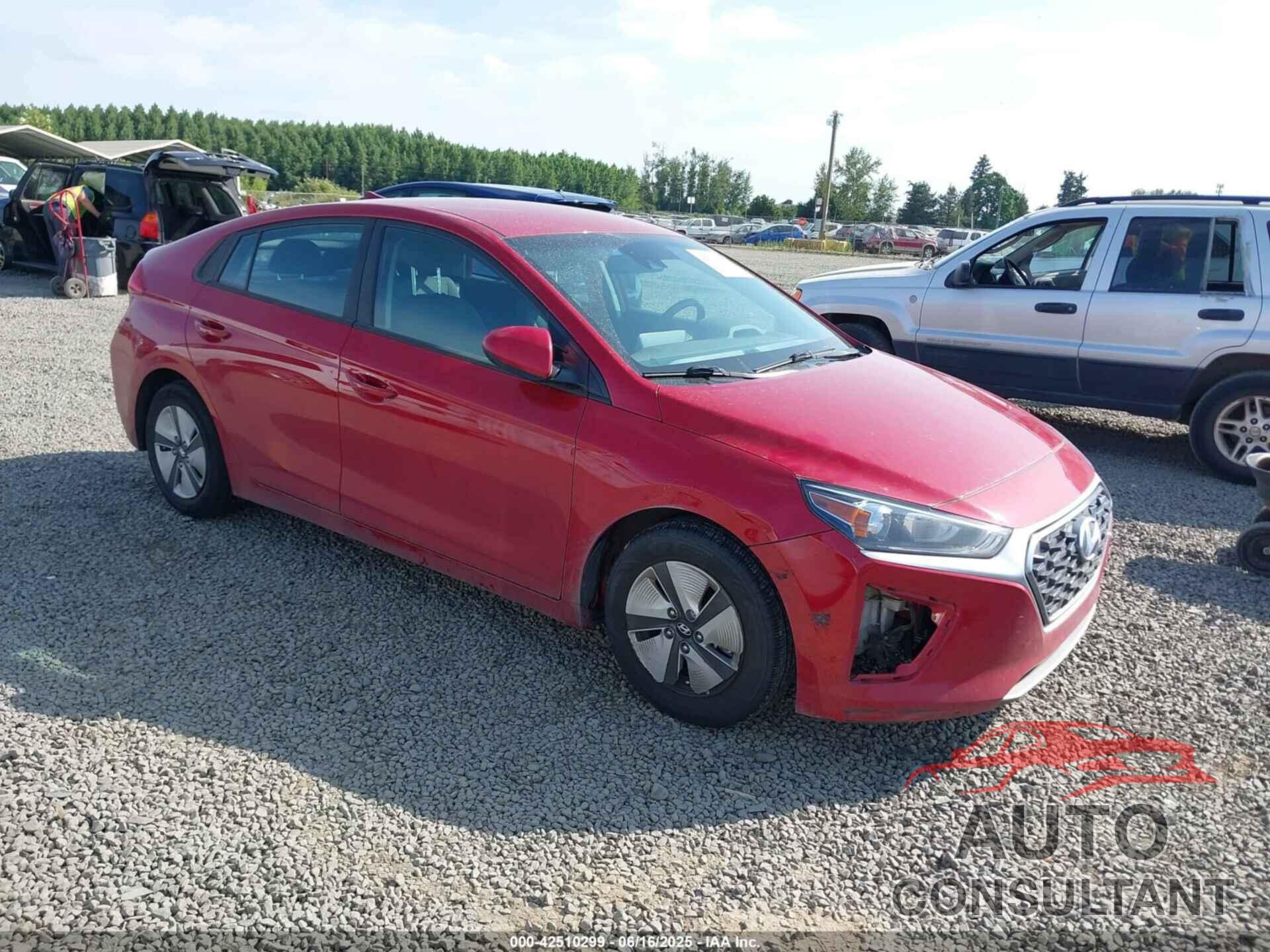 HYUNDAI IONIQ HYBRID 2022 - KMHC65LC6NU275429