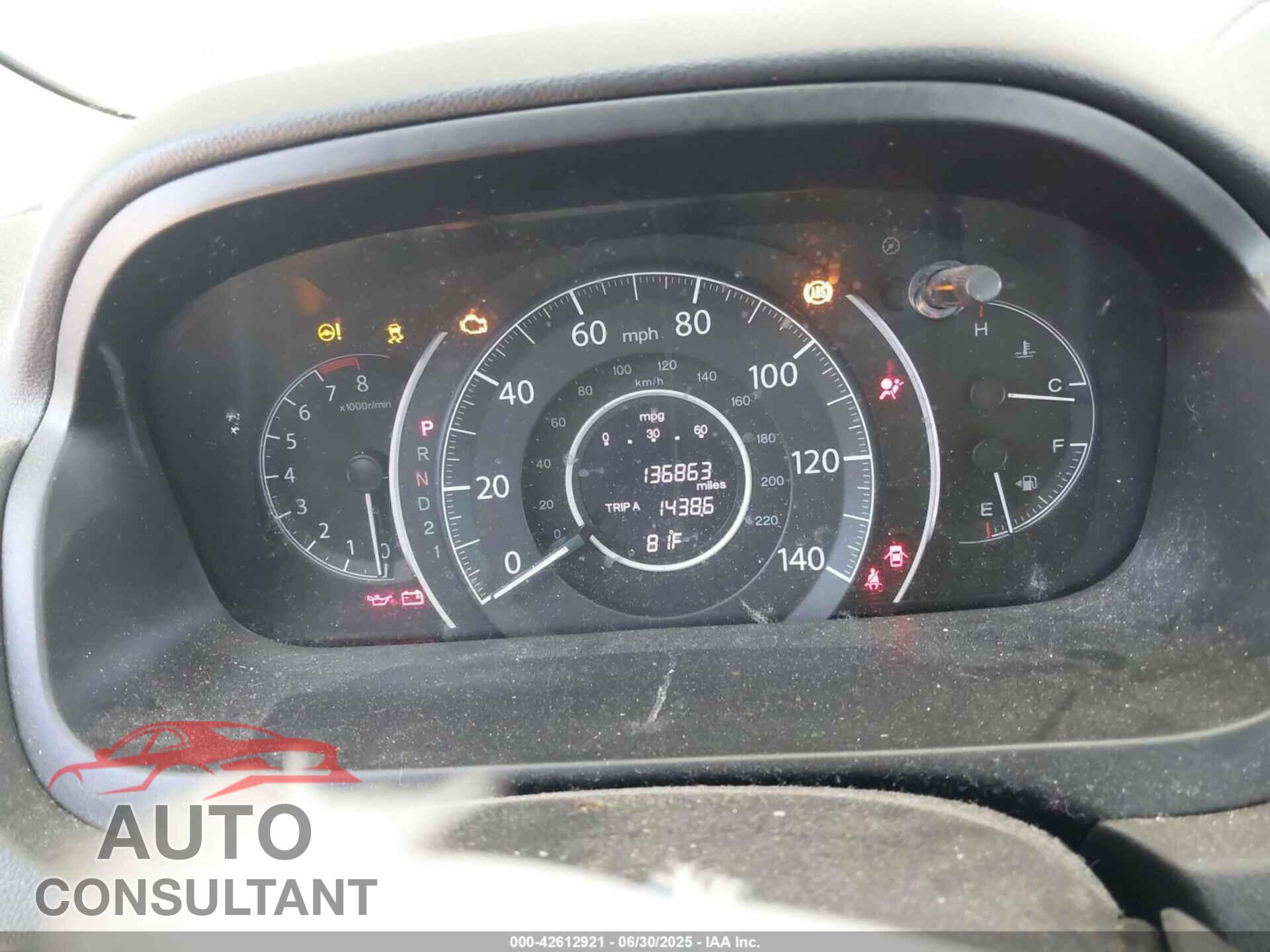 HONDA CR-V 2014 - 2HKRM4H3XEH693610