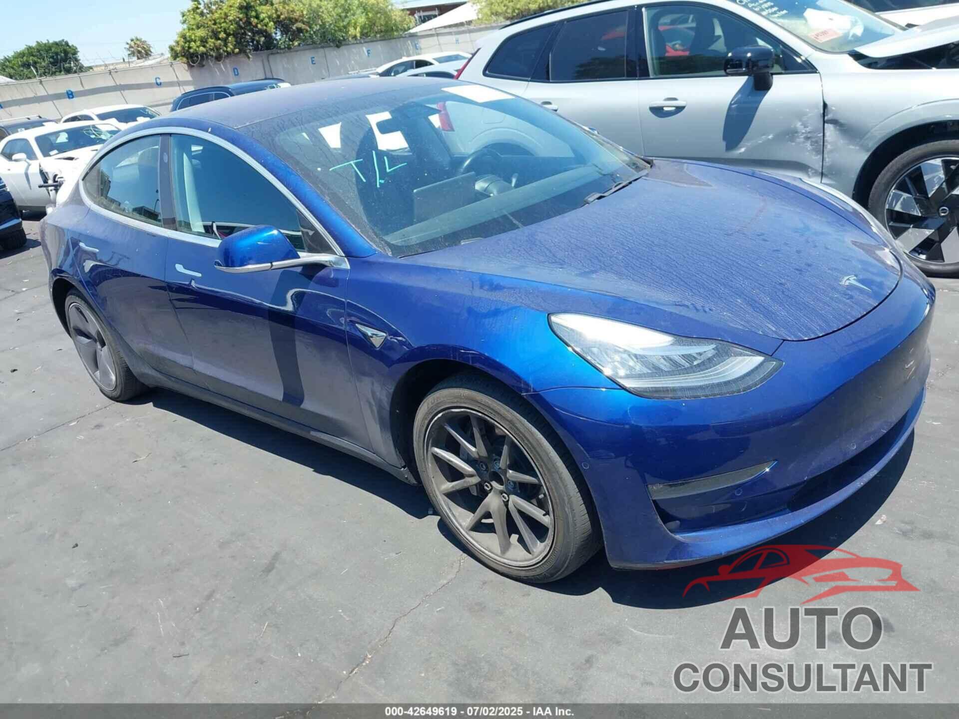 TESLA MODEL 3 2018 - 5YJ3E1EA2JF160583