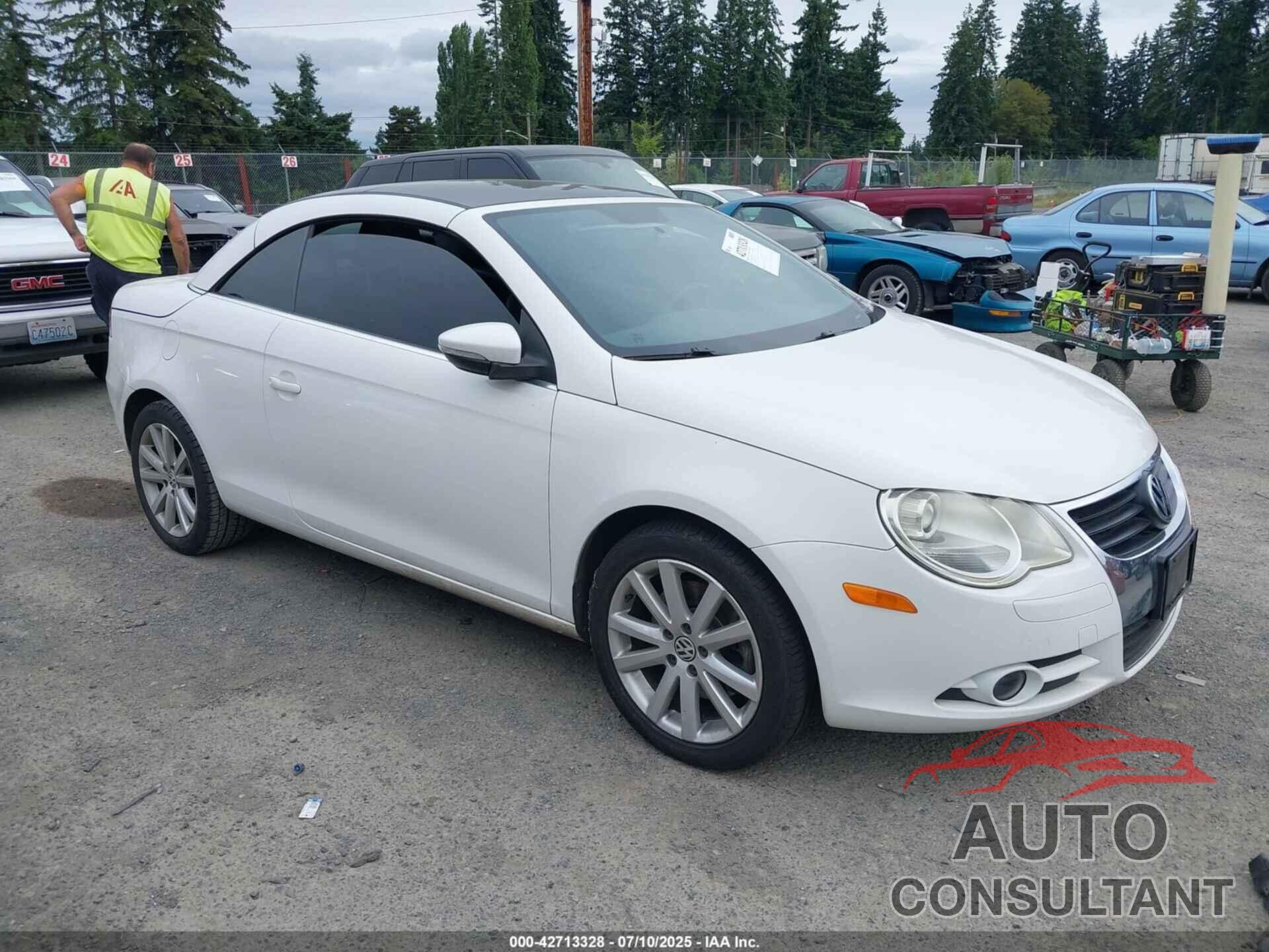 VOLKSWAGEN EOS 2009 - WVWBA71F09V011663