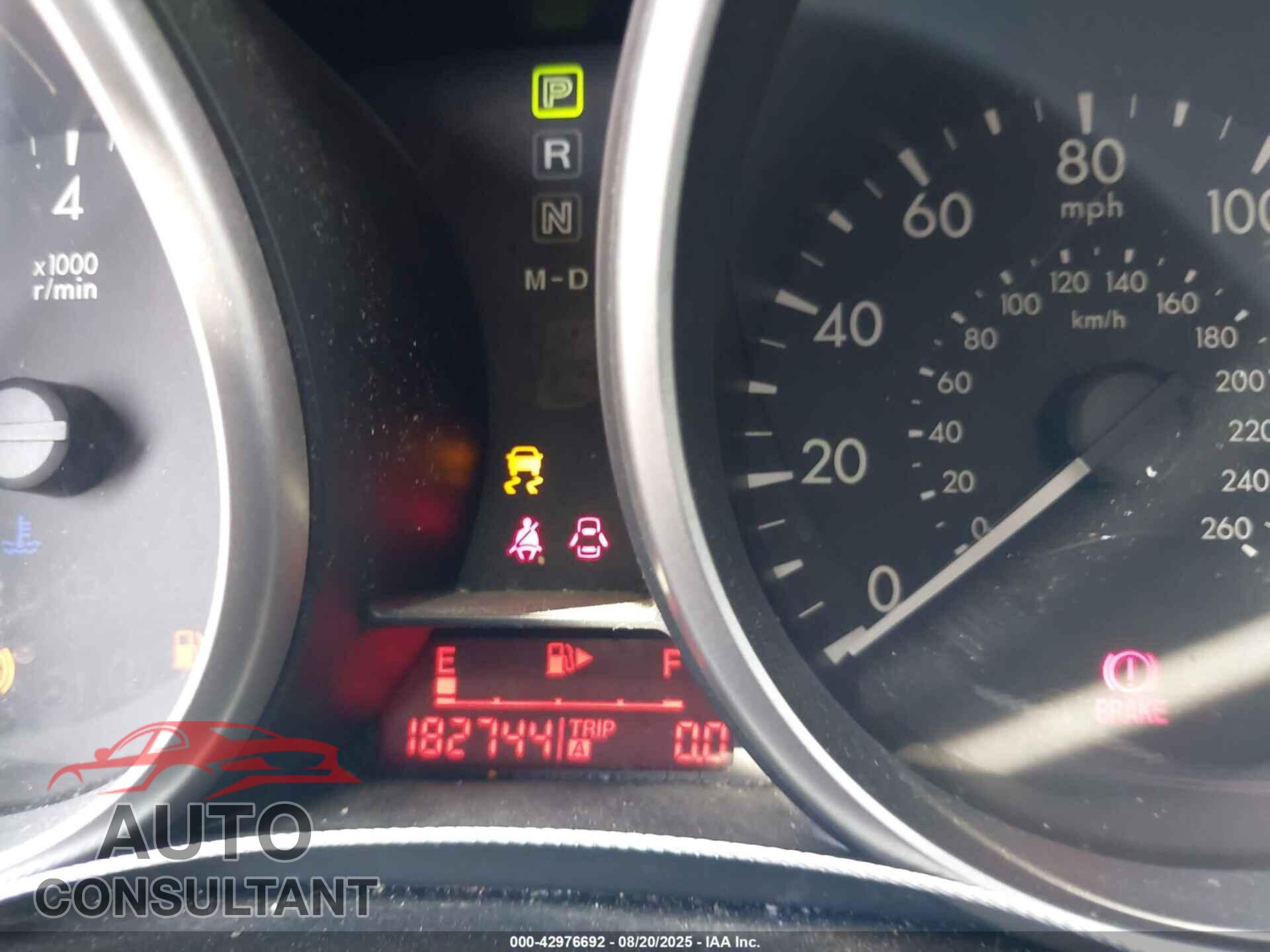 MAZDA MAZDA3 2011 - JM1BL1UG6B1420226