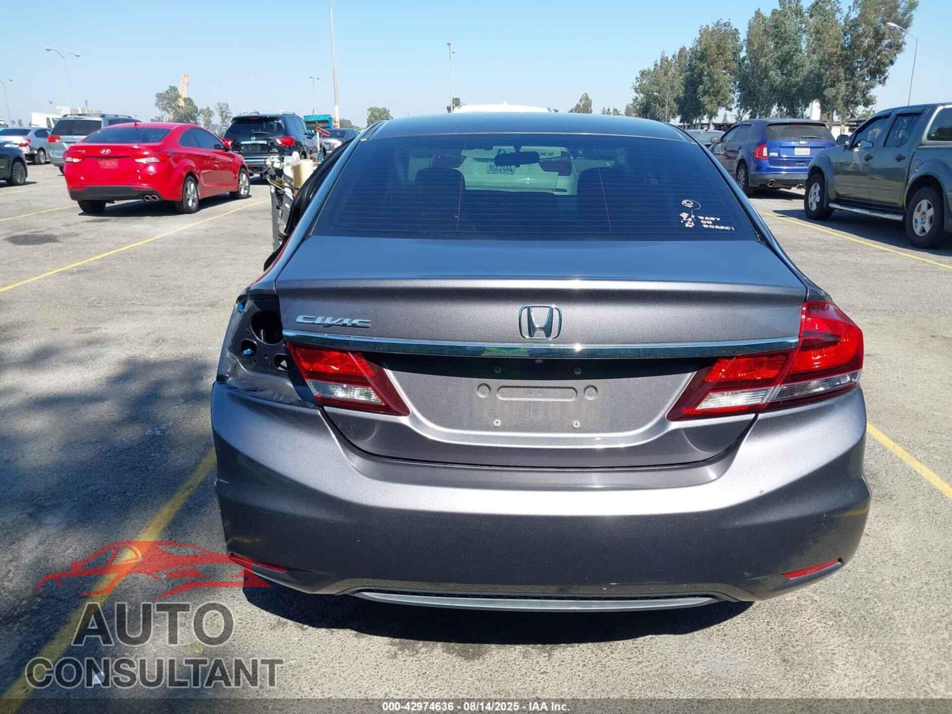HONDA CIVIC 2015 - 19XFB2F55FE204585
