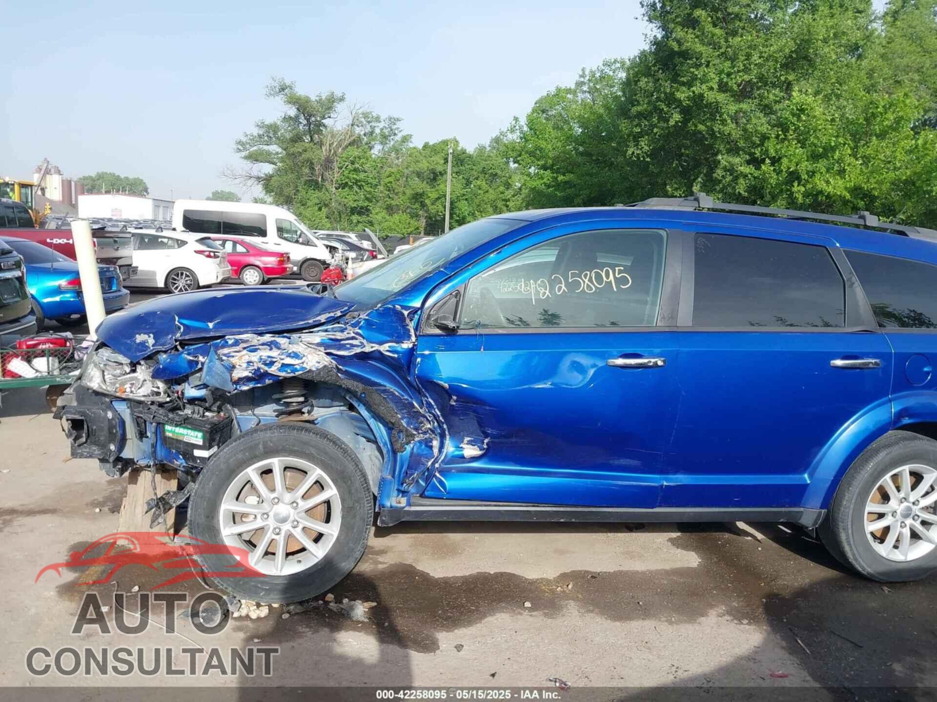DODGE JOURNEY 2015 - 3C4PDDBGXFT574556