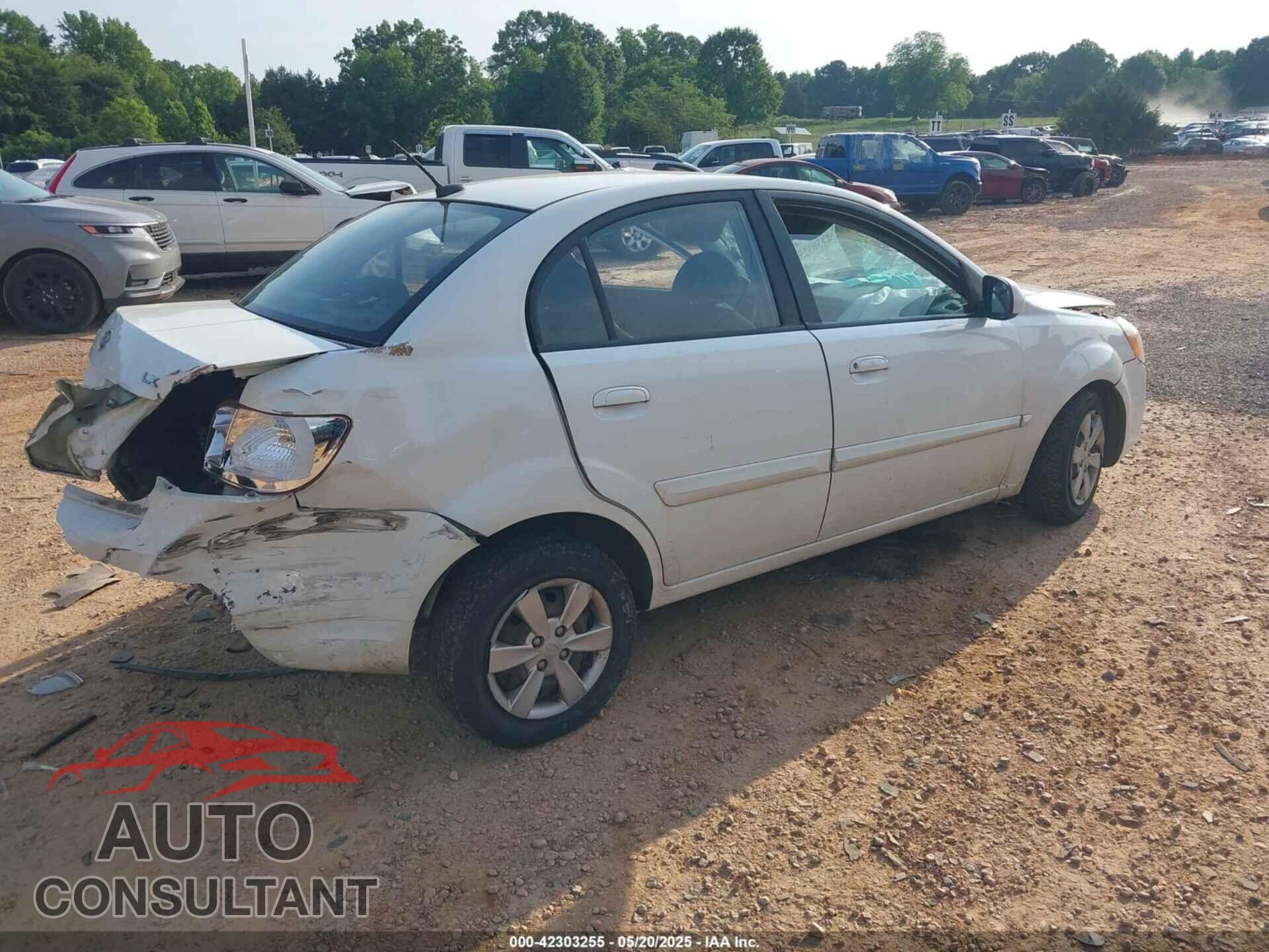 KIA RIO 2010 - KNADH4A33A6645506